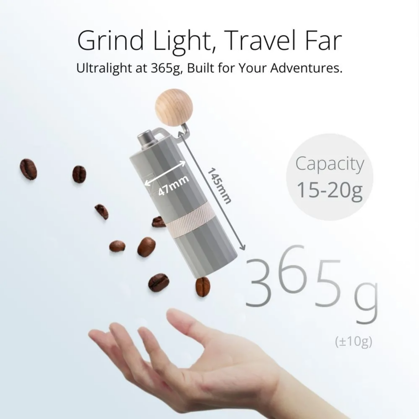 1Zpresso Q Air Manual Hand Grinder