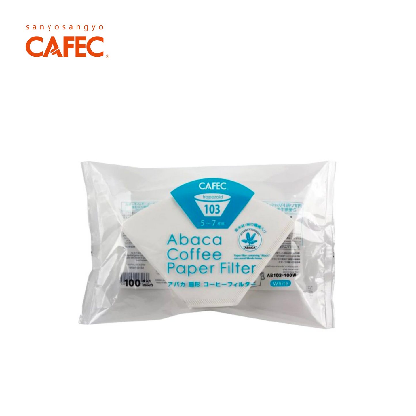 Cafec Abaca Cone Specialty Filter Paper