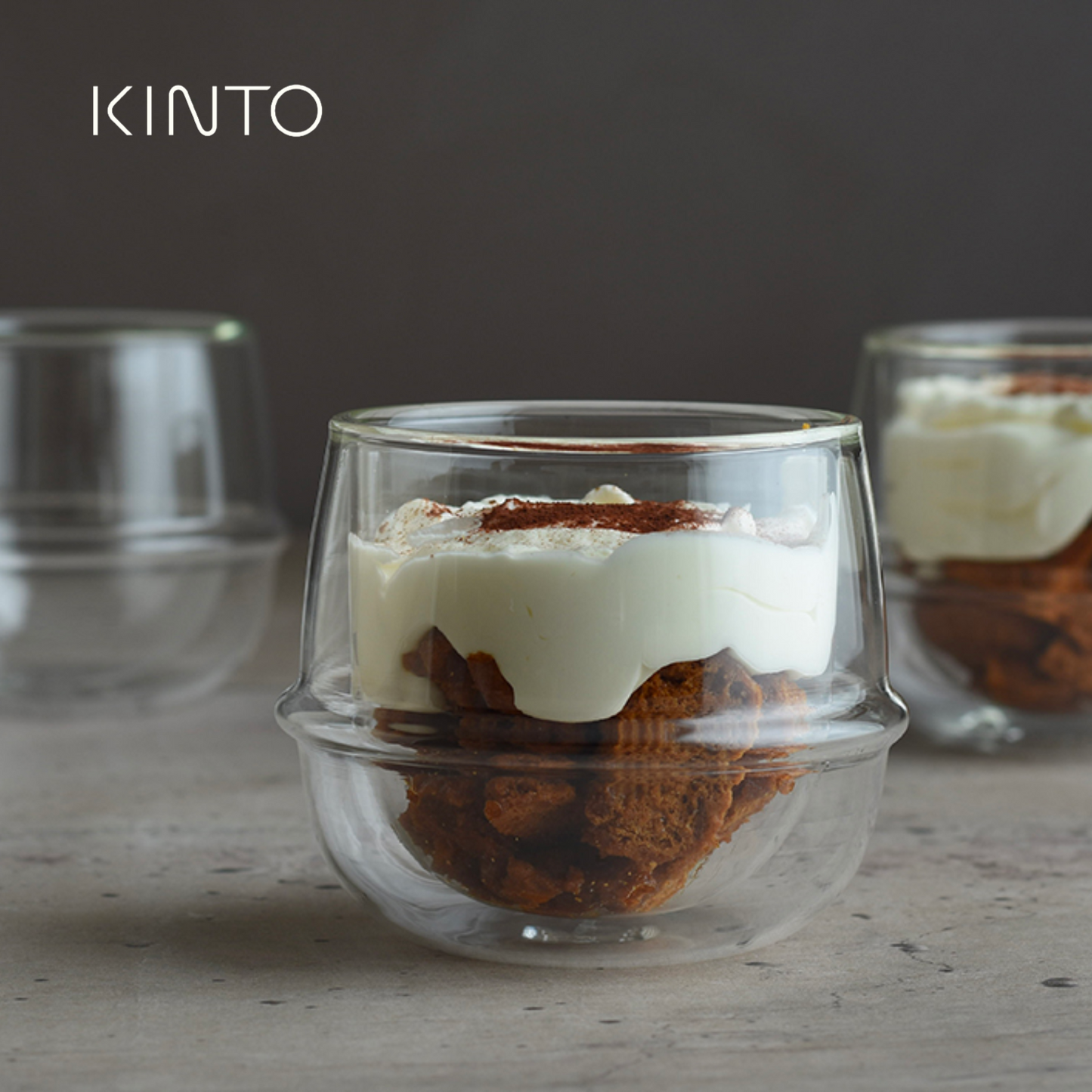 Kinto Kronos Double Walled Cups