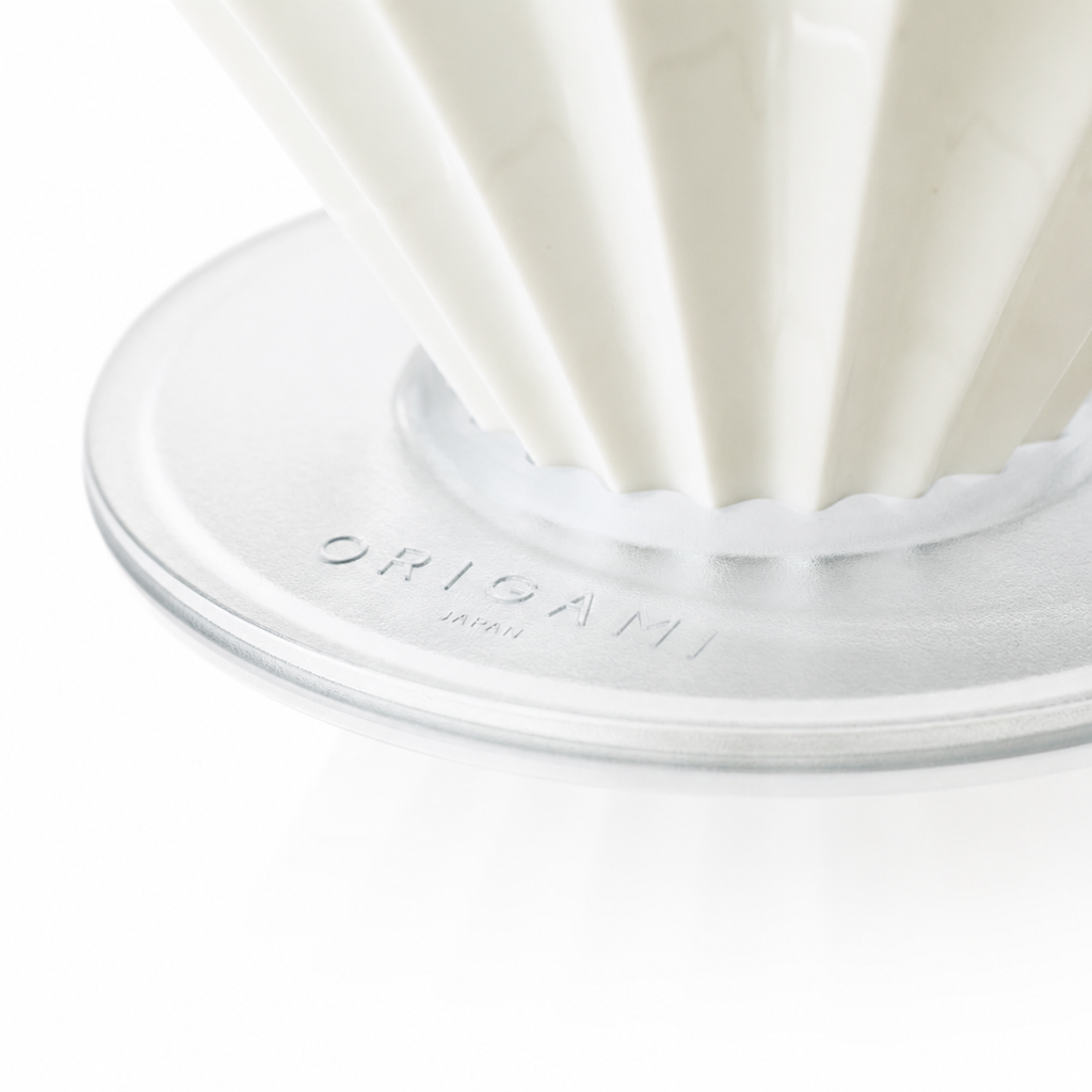Origami Dripper Air Pour Over Coffee Dripper - Lightweight AS Resin V60 And Wave Filter Brewer