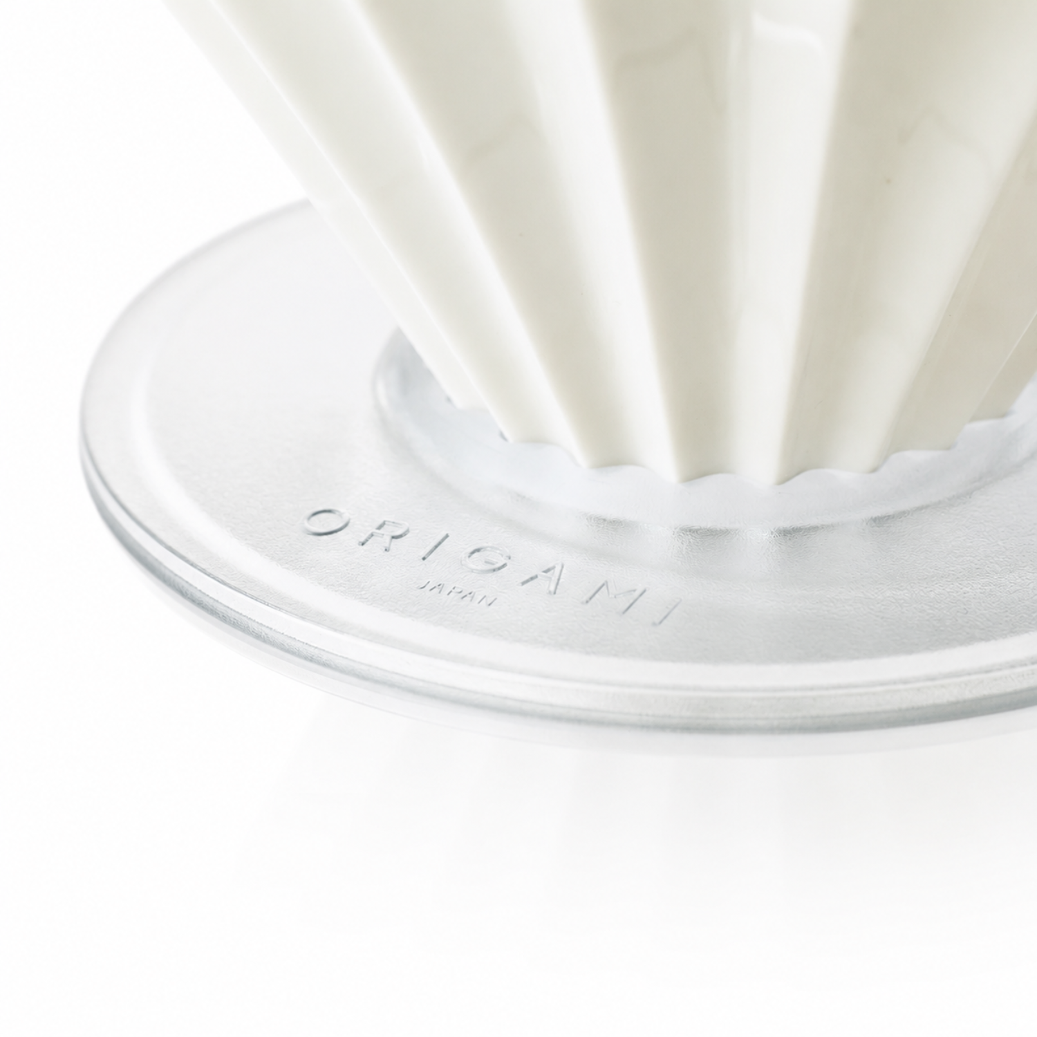 Origami Dripper Air Pour Over Coffee Dripper - Lightweight AS Resin V60 And Wave Filter Brewer