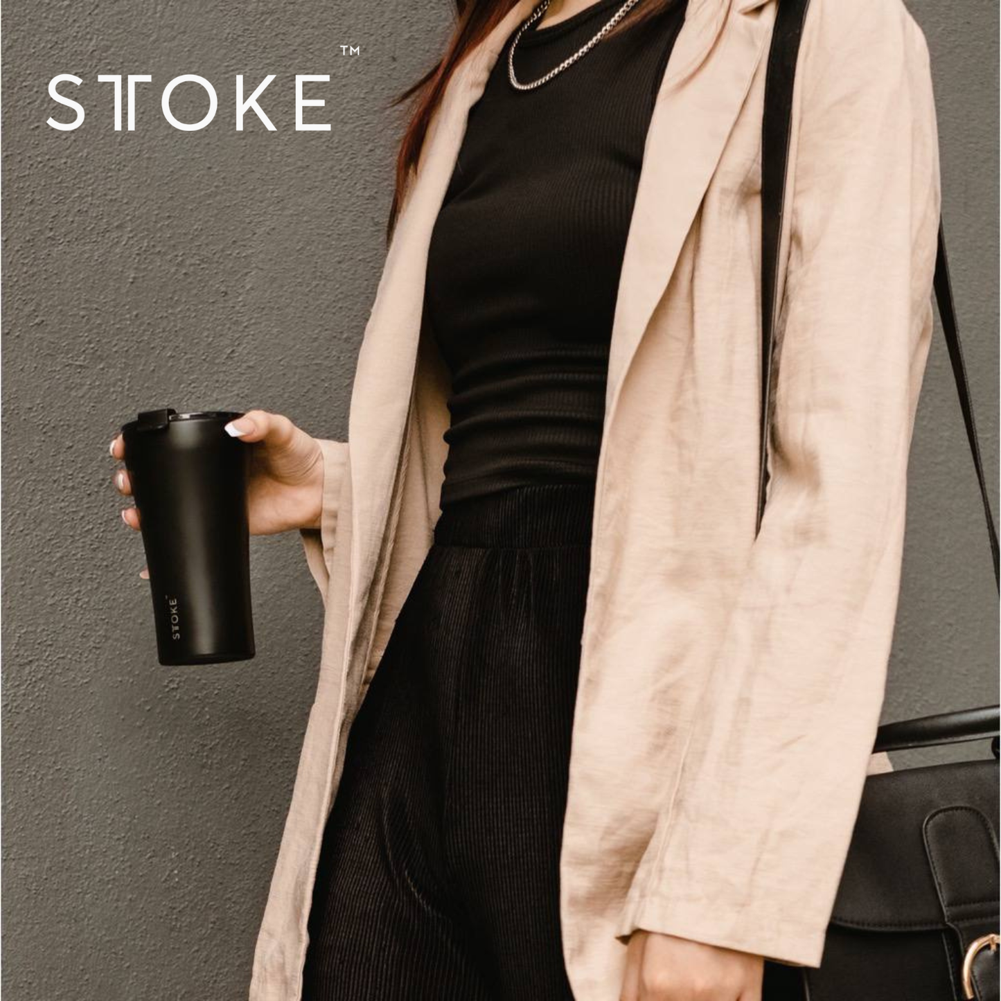 Sttoke Leakproof Ceramic Cup & Accessories