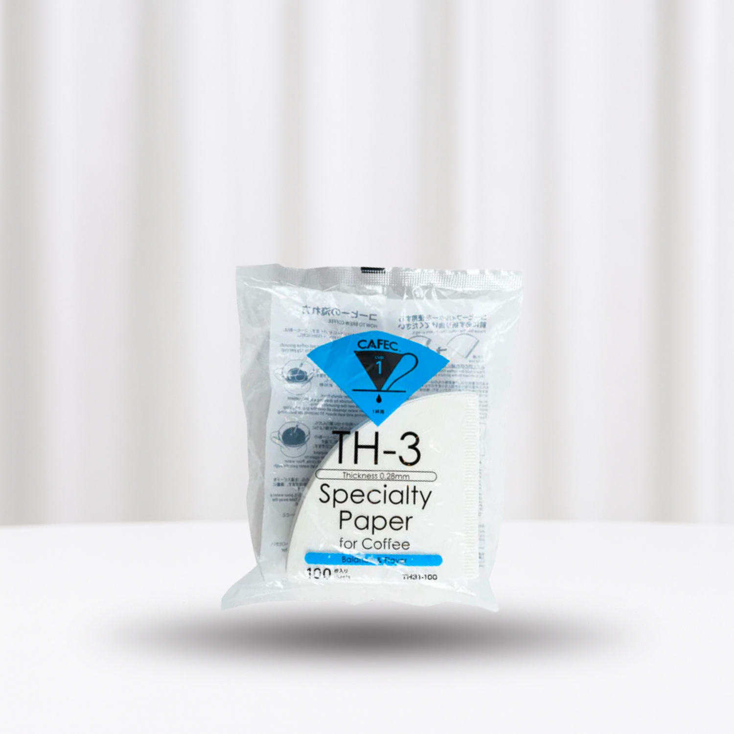 Cafec Abaca Cone Specialty Filter Paper