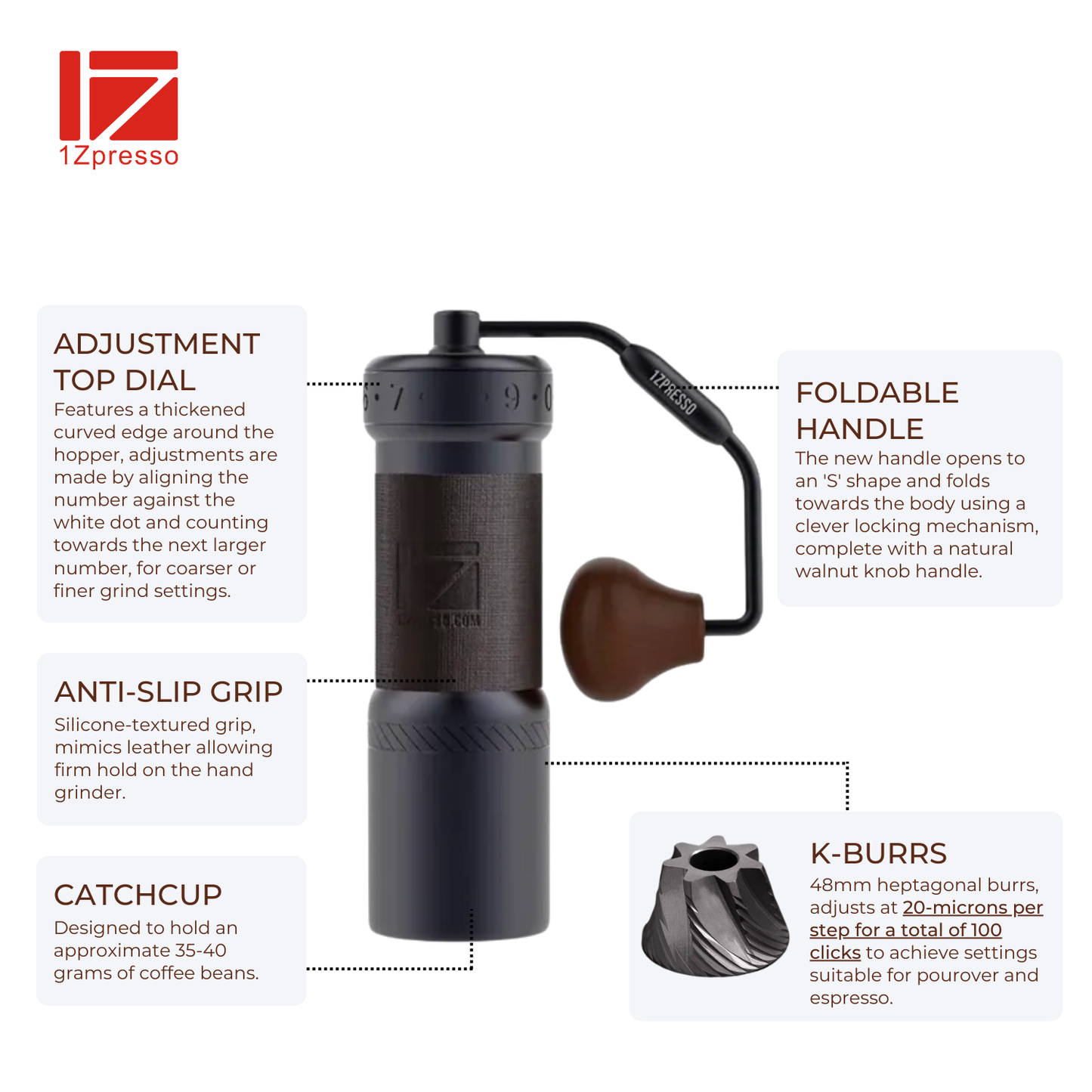 1Zpresso K Ultra Competition Hand Grinder
