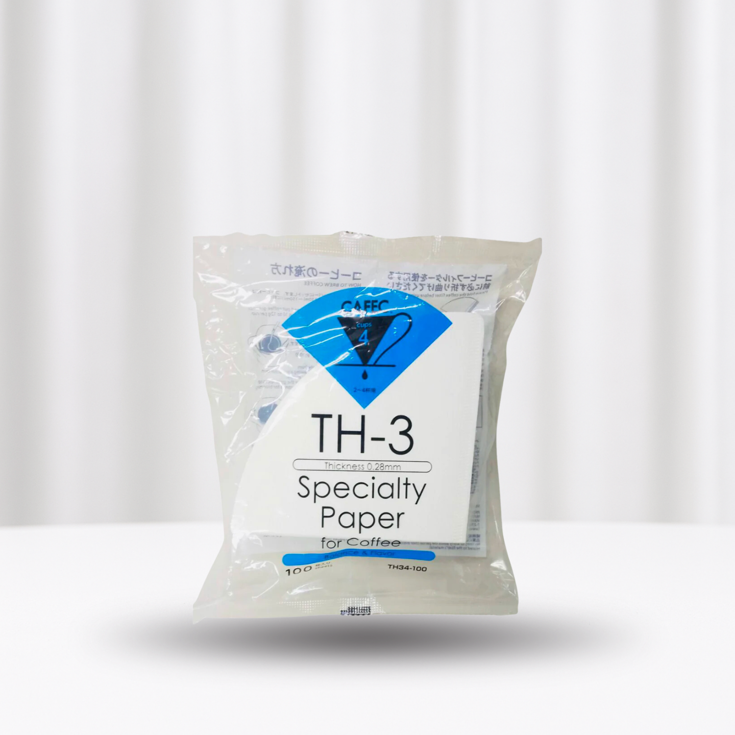 Cafec Abaca Cone Specialty Filter Paper