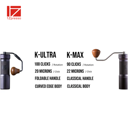 1Zpresso K Ultra Competition Hand Grinder