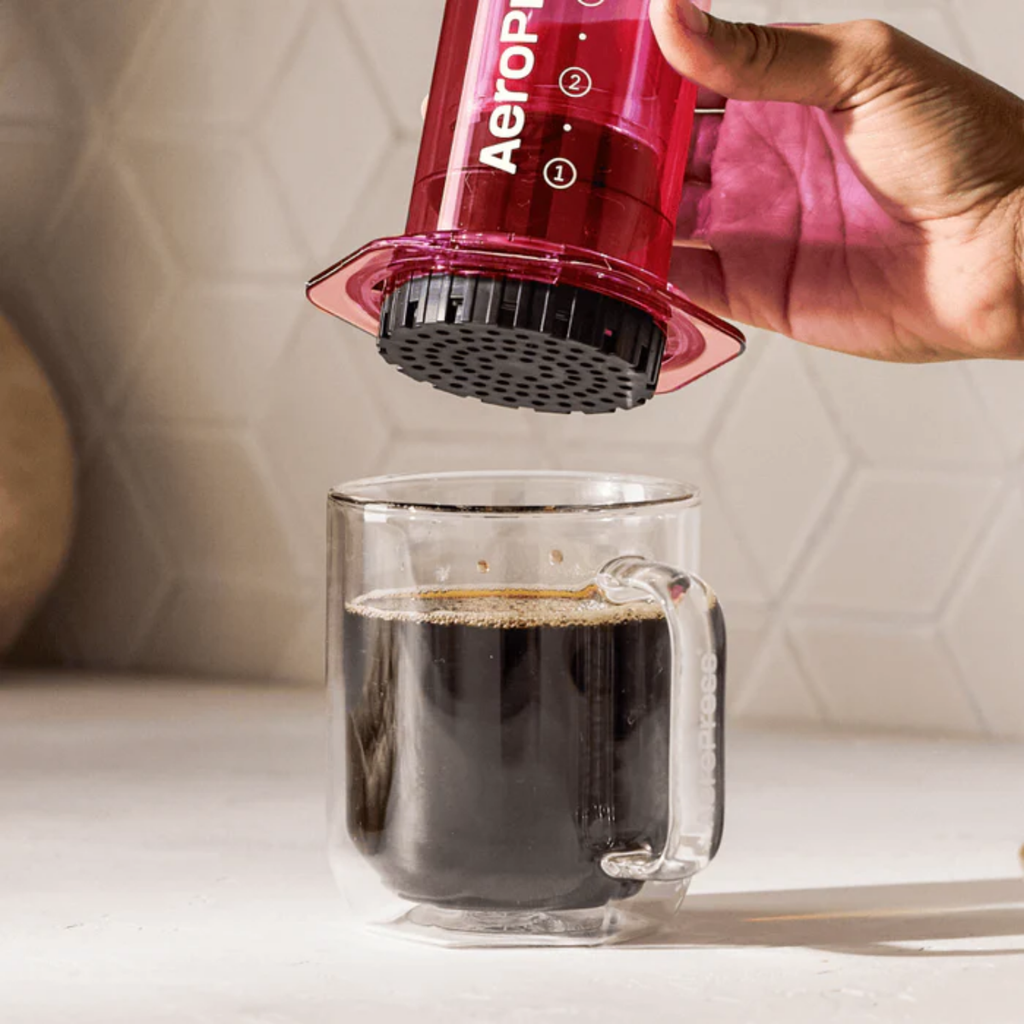 AeroPress Coffee Maker - Clear & Colours