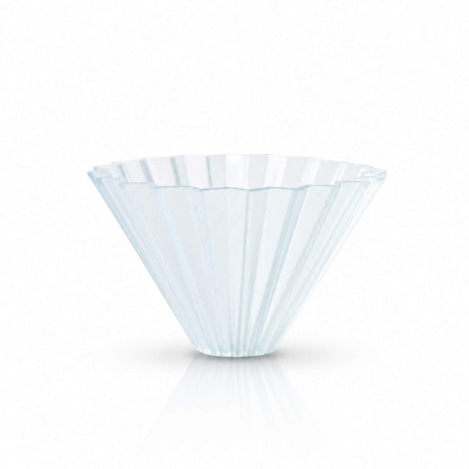Origami Dripper Air Pour Over Coffee Dripper - Lightweight AS Resin V60 And Wave Filter Brewer