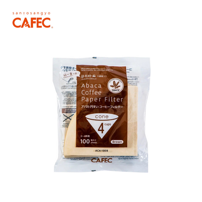 Cafec Abaca Cone Specialty Filter Paper