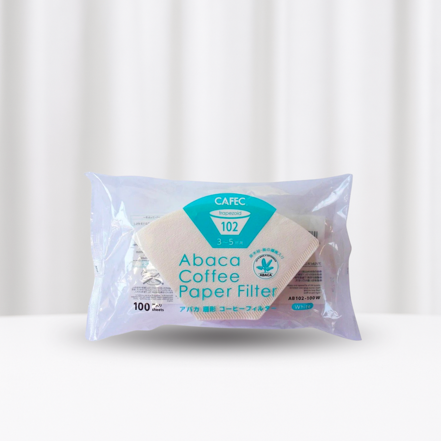 Cafec Abaca Cone Specialty Filter Paper