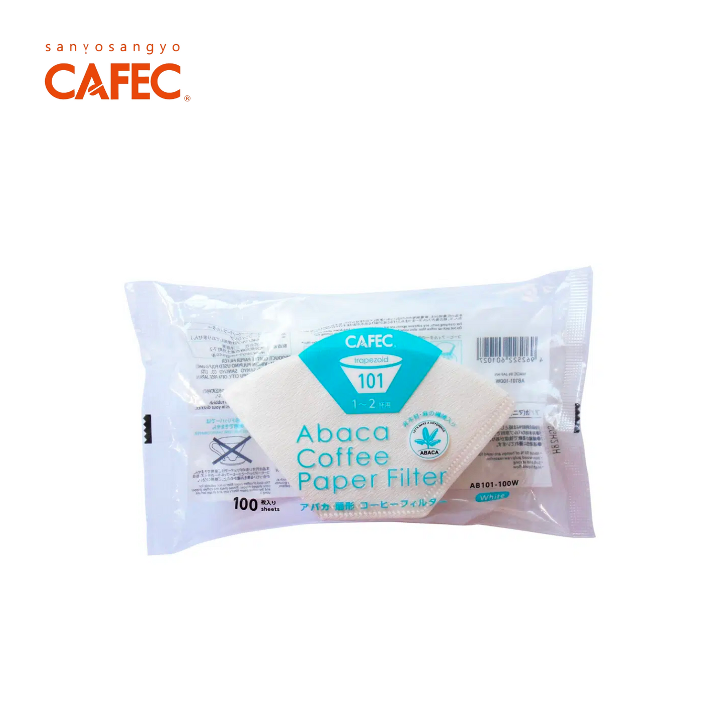 Cafec Abaca Cone Specialty Filter Paper