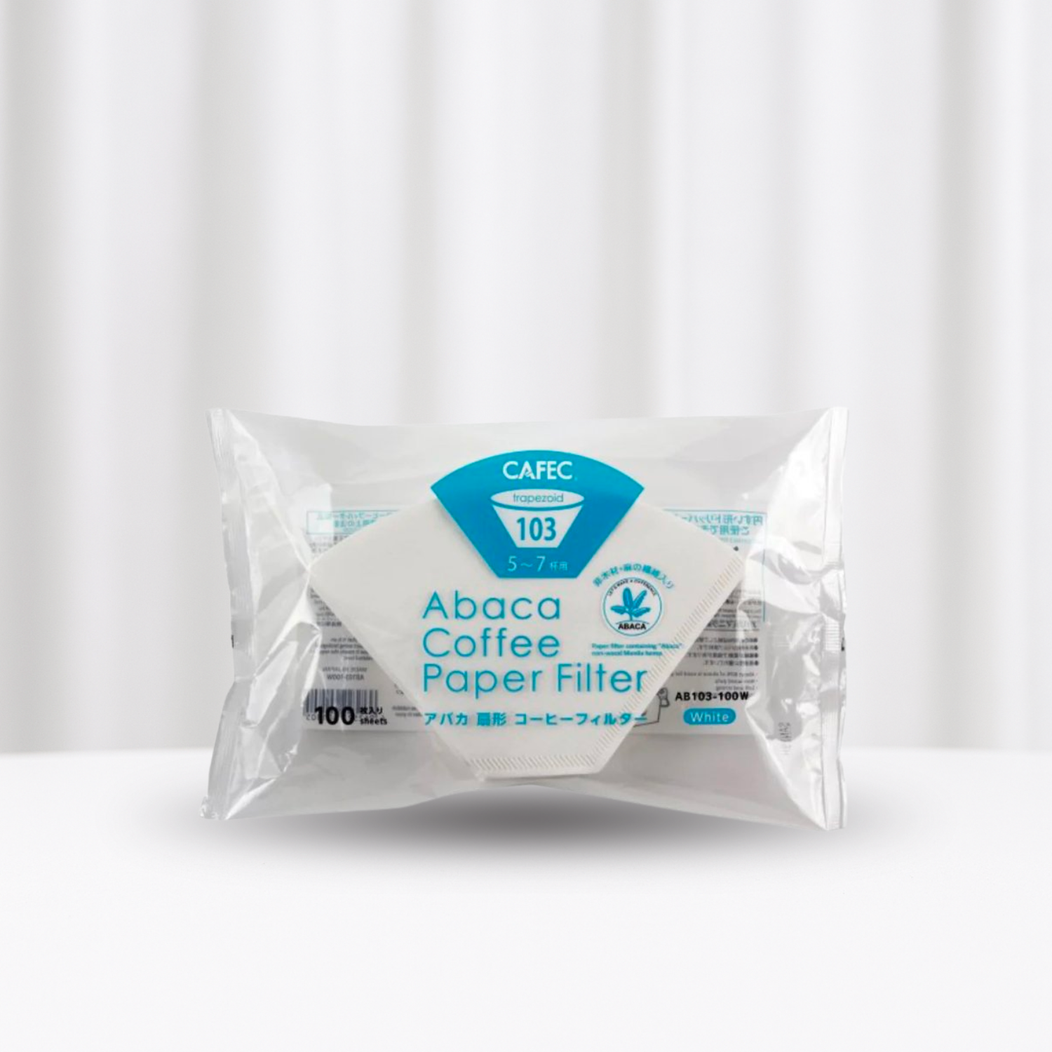 Cafec Abaca Cone Specialty Filter Paper