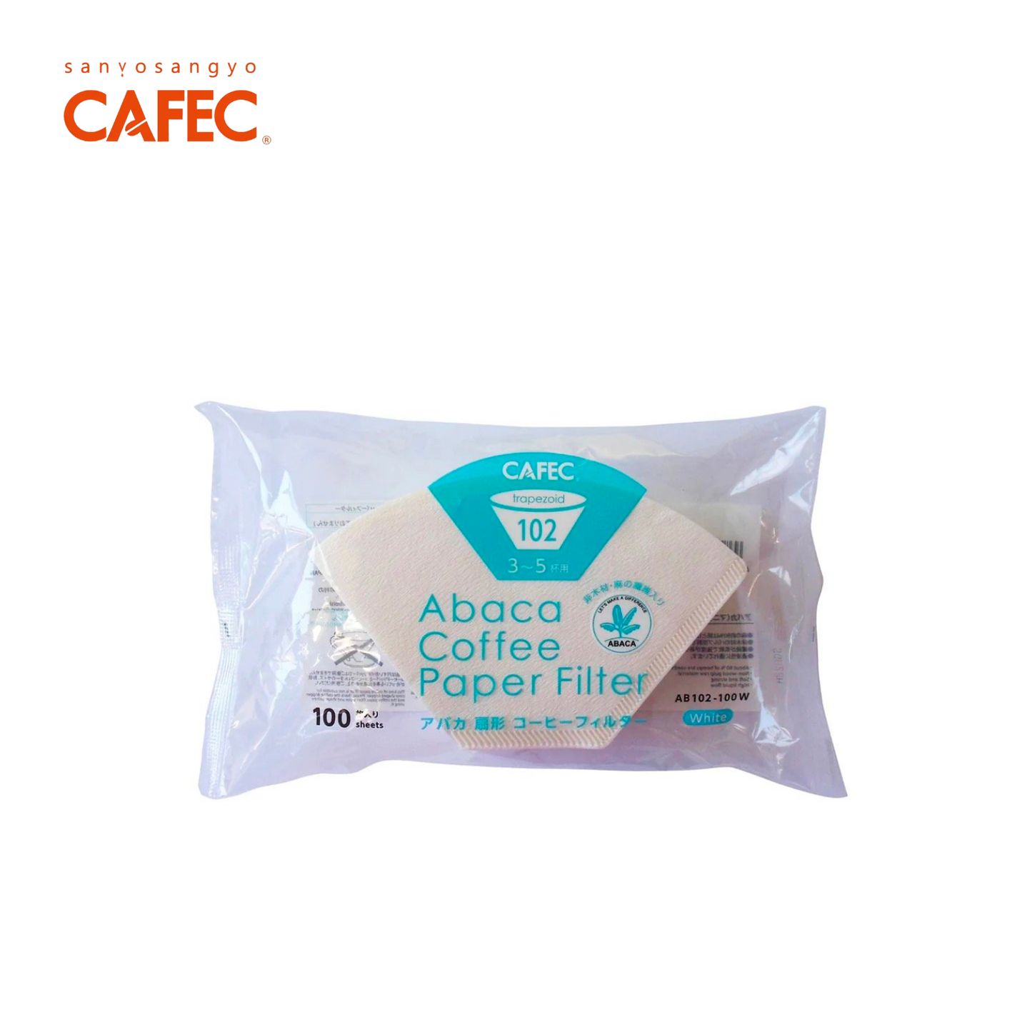 Cafec Abaca Cone Specialty Filter Paper
