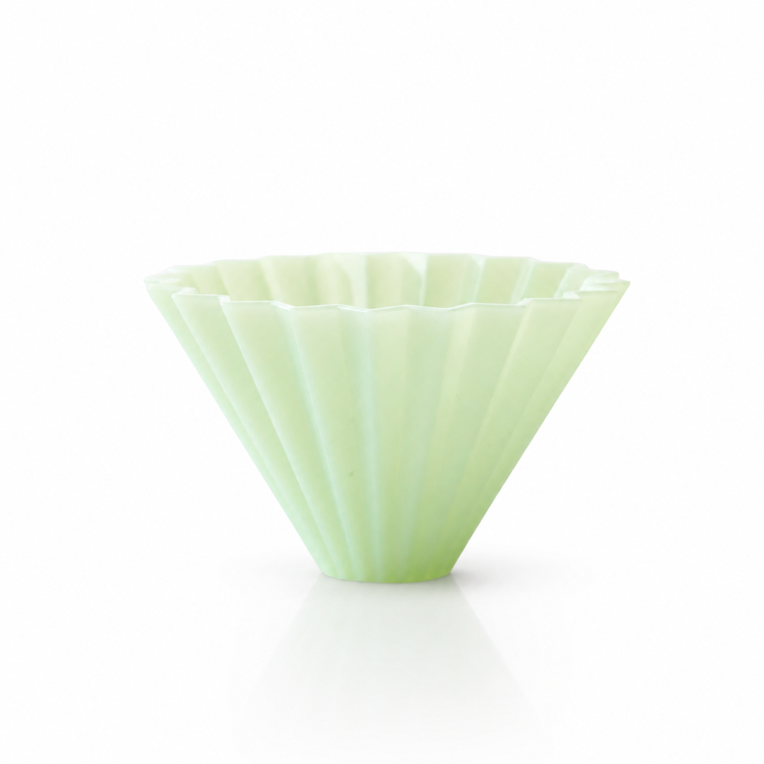 Origami Dripper Air Pour Over Coffee Dripper - Lightweight AS Resin V60 And Wave Filter Brewer