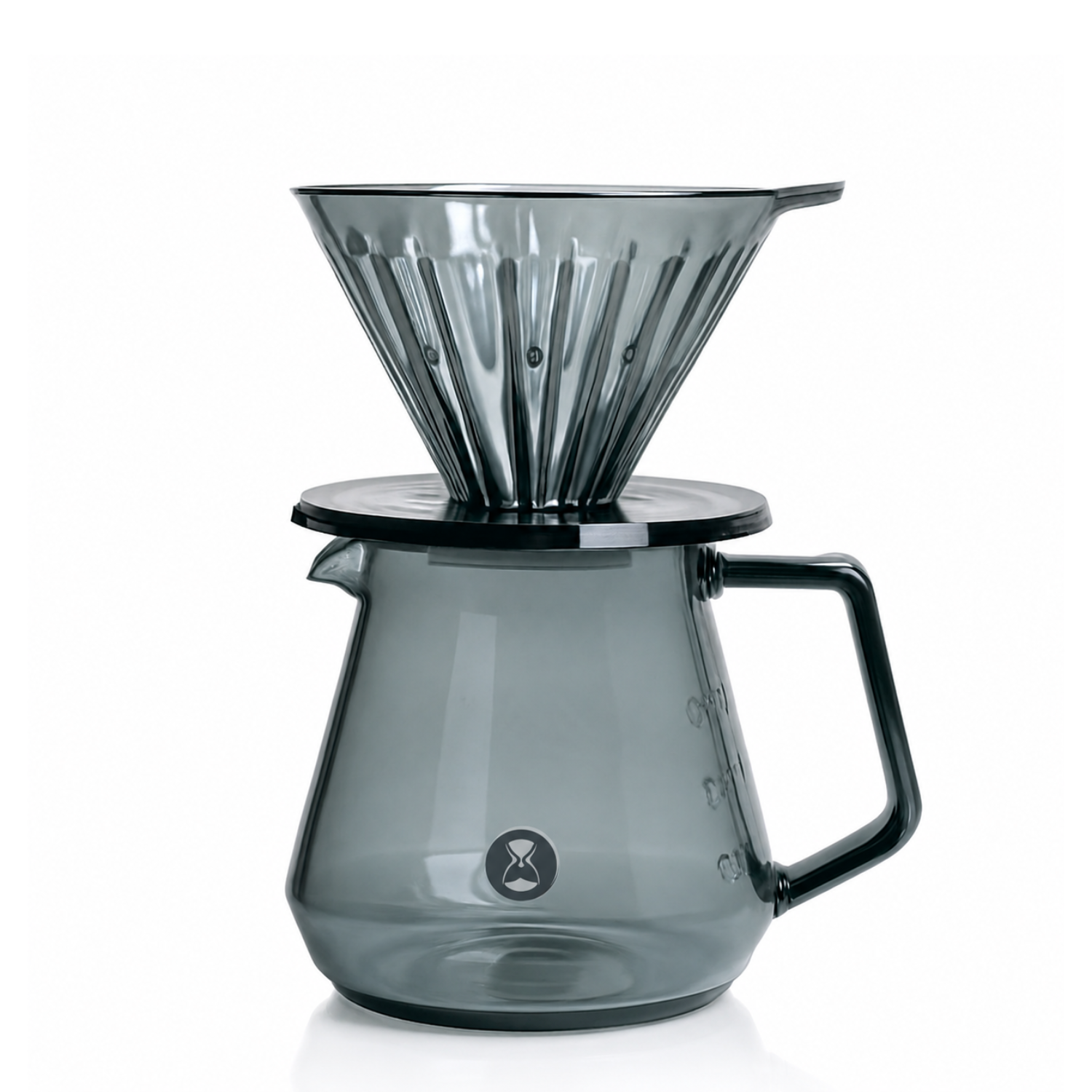 Timemore Crystal Eye Dripper and Carafe Pour Over Brewing Set