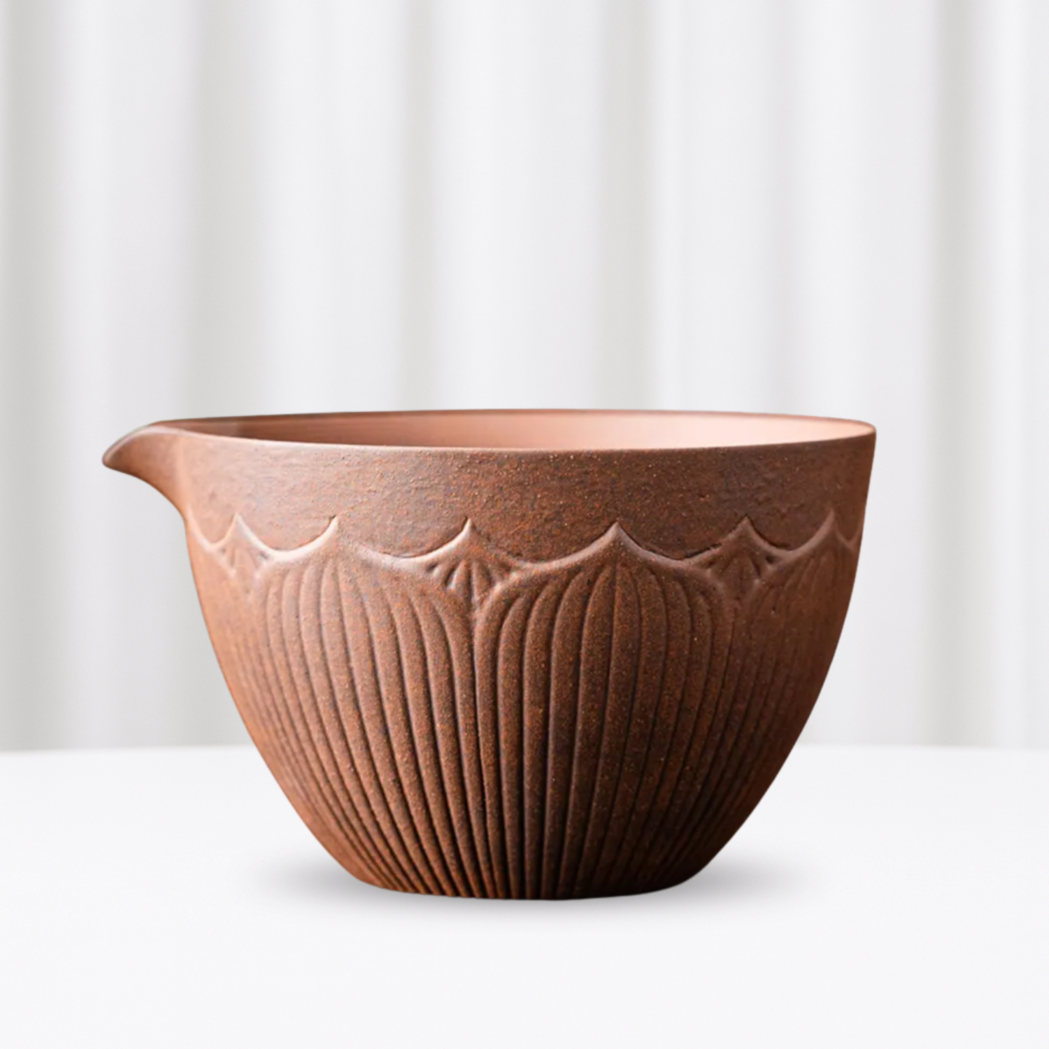 Handcrafted Clay Chawan – Ceremonial Grade Matcha Whisking Bowl
