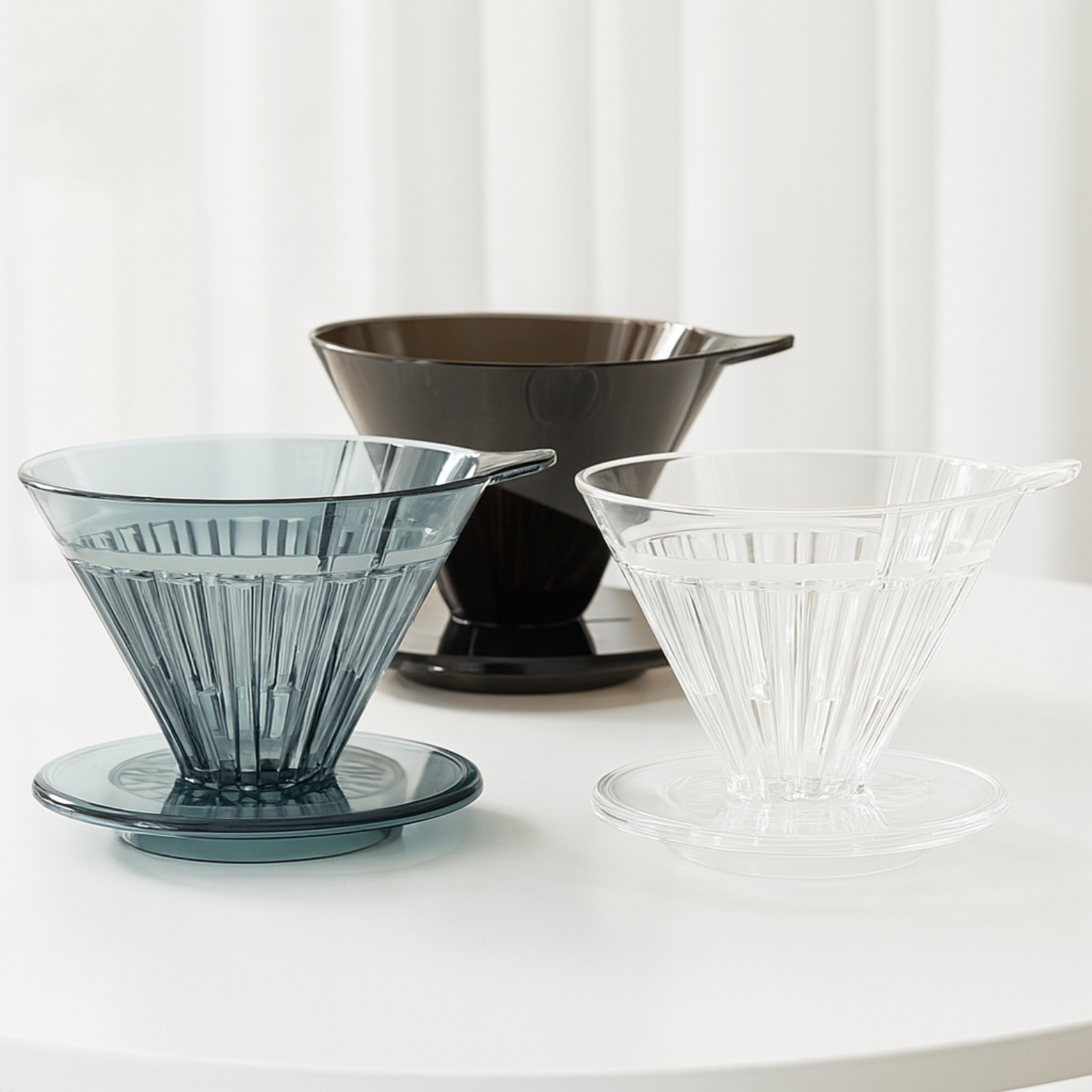 Timemore Crystal Eye Turbo V60 Tritan Plastic Dripper