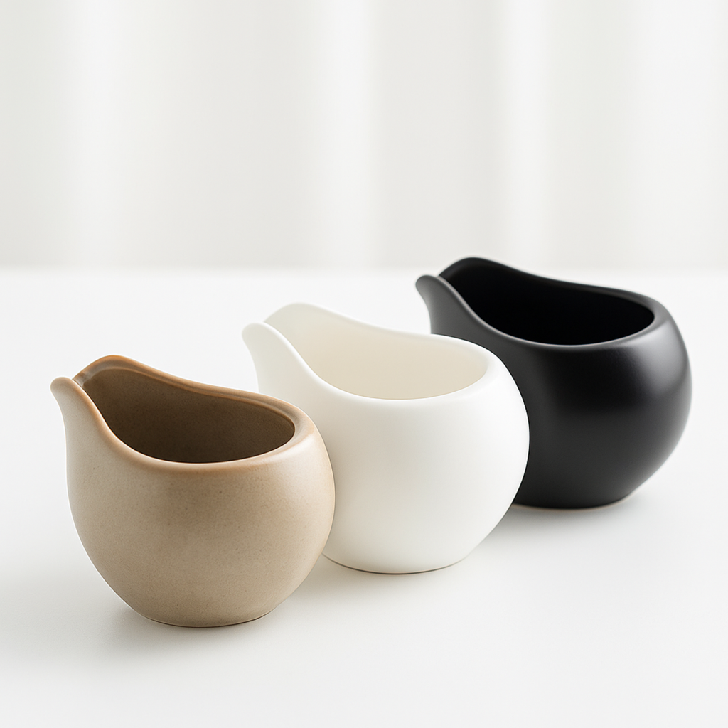 Ceramic Bean Dosing Tray Set