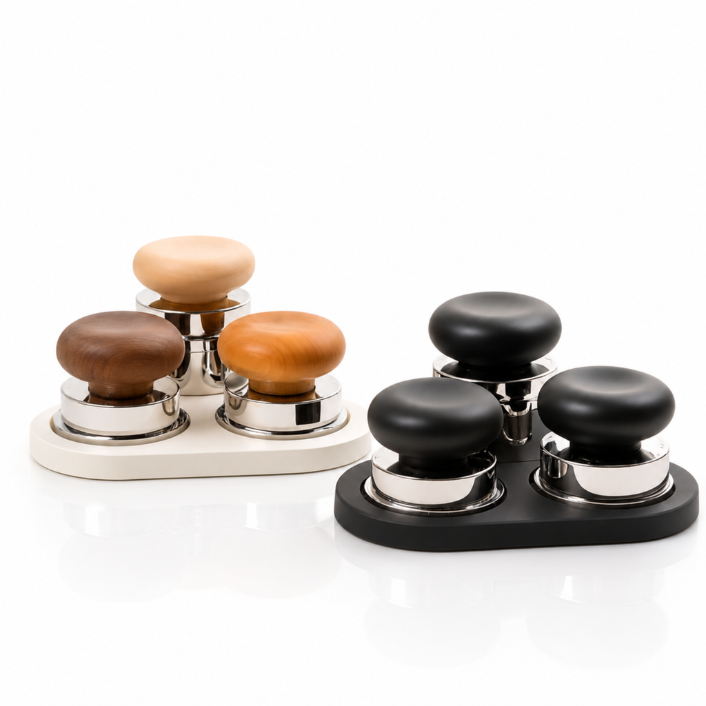 Timemore Pucks Espresso Prep Set - WDT Tool, Distributor and Calibrated Tamper for Puck Preparation