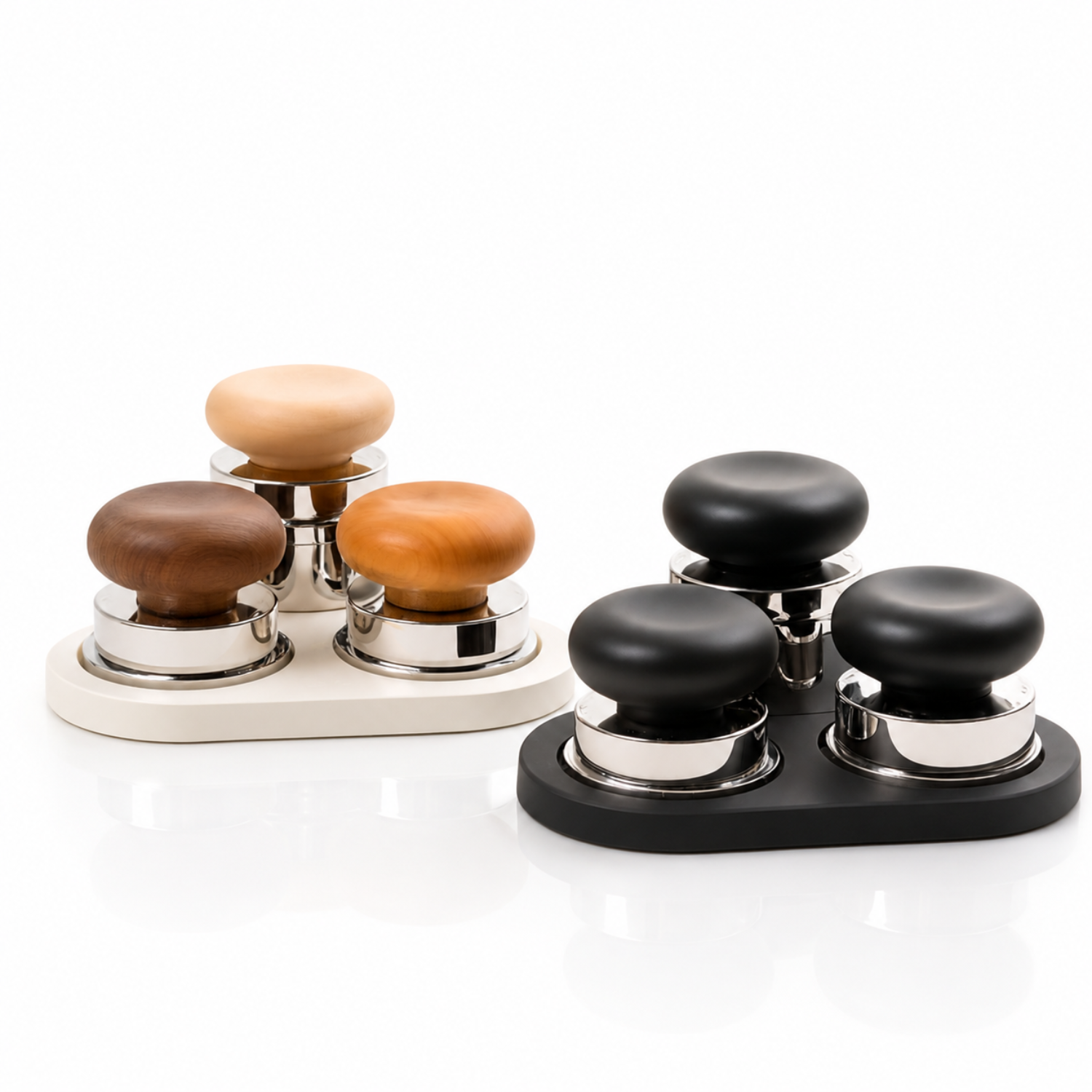 Timemore Pucks Espresso Prep Set - WDT Tool, Distributor and Calibrated Tamper for Puck Preparation