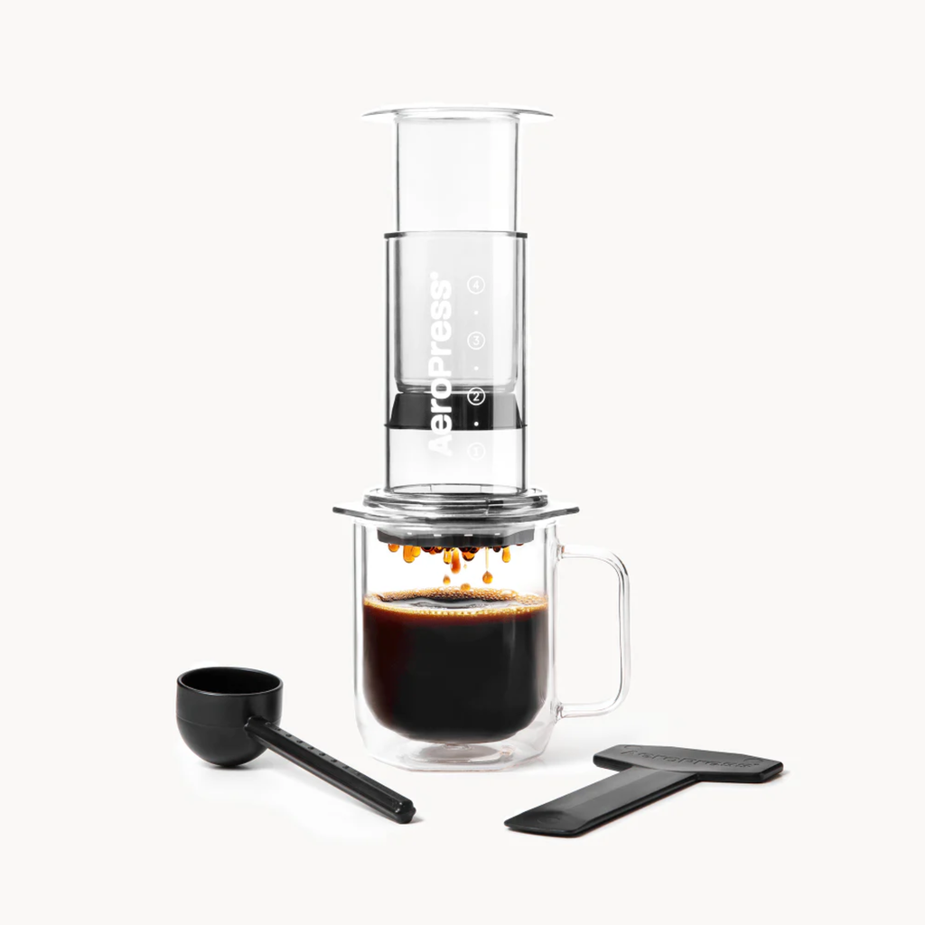 AeroPress Coffee Maker - Clear & Colours