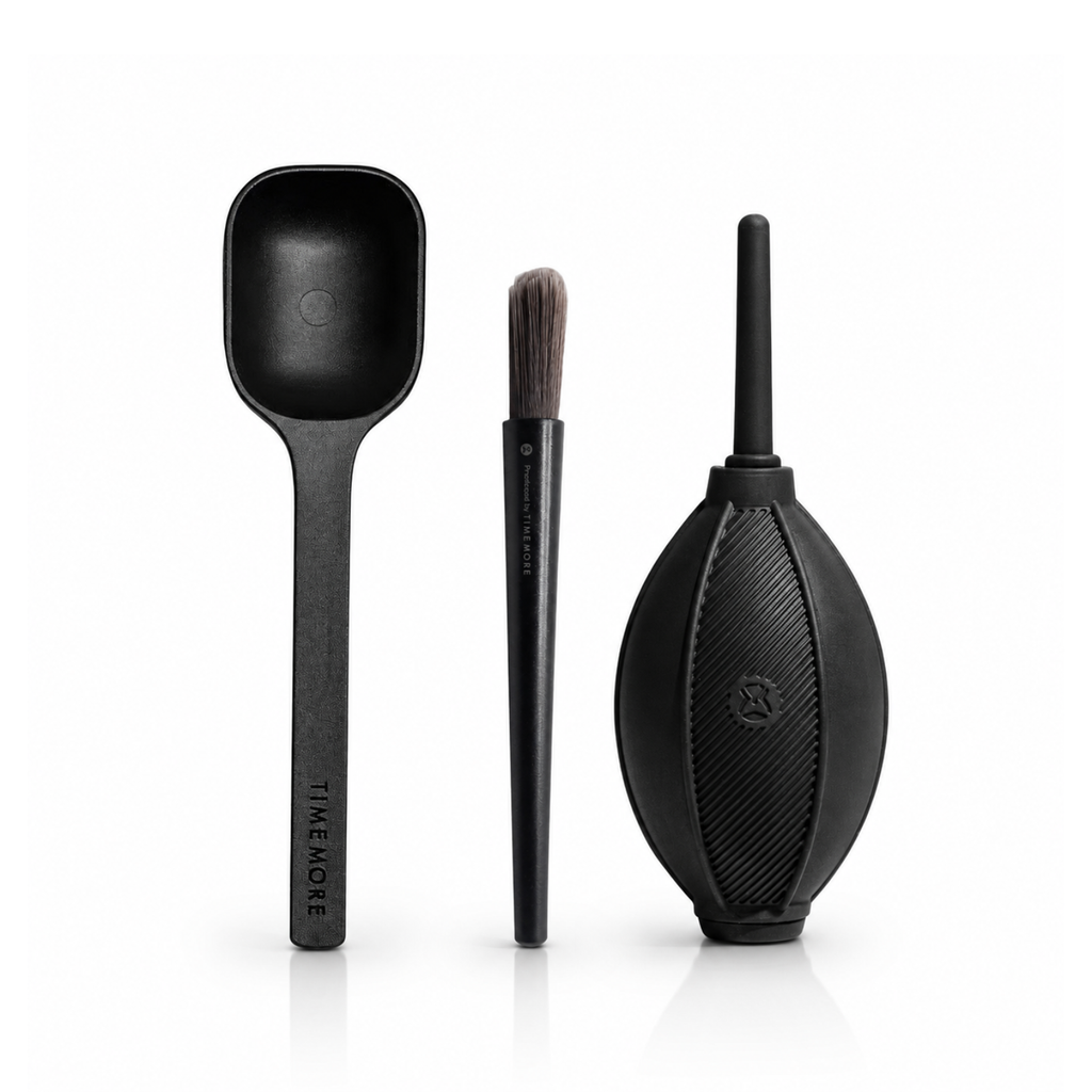 Timemore Coffee Grinder Cleaning Tools Set - Nano Brush, Dosing Scoop and Air Sweep Blower