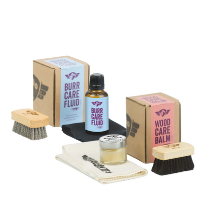 Comandante Burr Fluid & Wood Balm Set