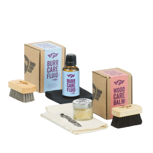 Comandante Burr Fluid & Wood Balm Set