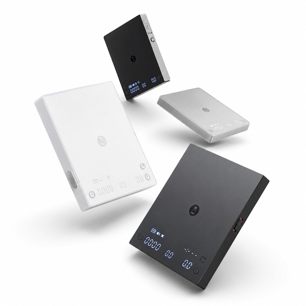 Timemore Black Mirror Coffee Scale Collection - Nano, Basic 2, Mini and Duo Precision Brewing Scales