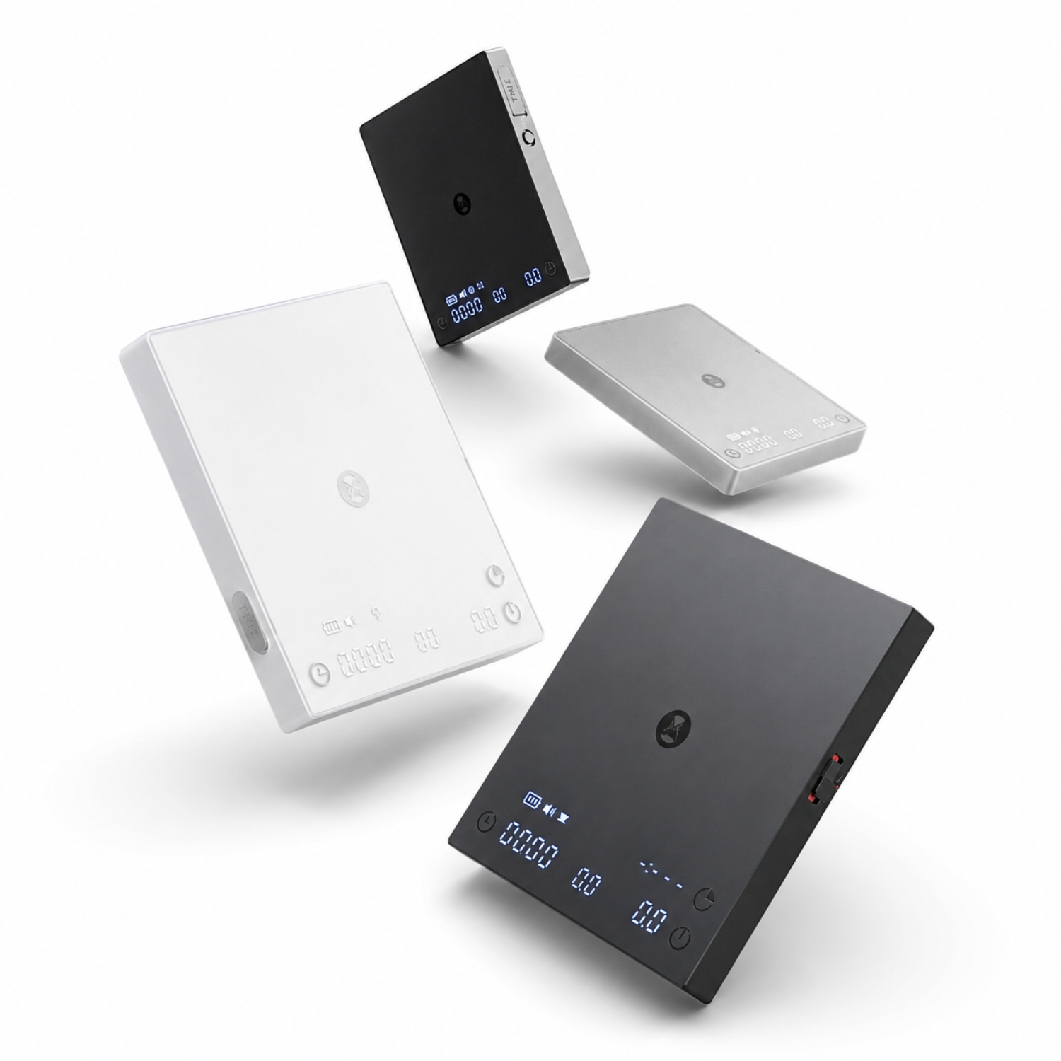 Timemore Black Mirror Coffee Scale Collection - Nano, Basic 2, Mini and Duo Precision Brewing Scales
