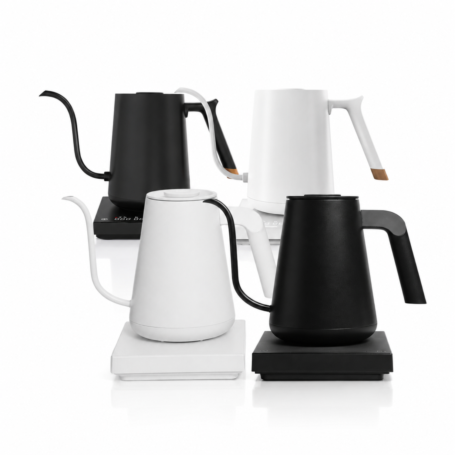 Timemore Pour Over Gooseneck Kettle Collection - Electric Temperature Control Kettle and Mini Hand Drip Kettle