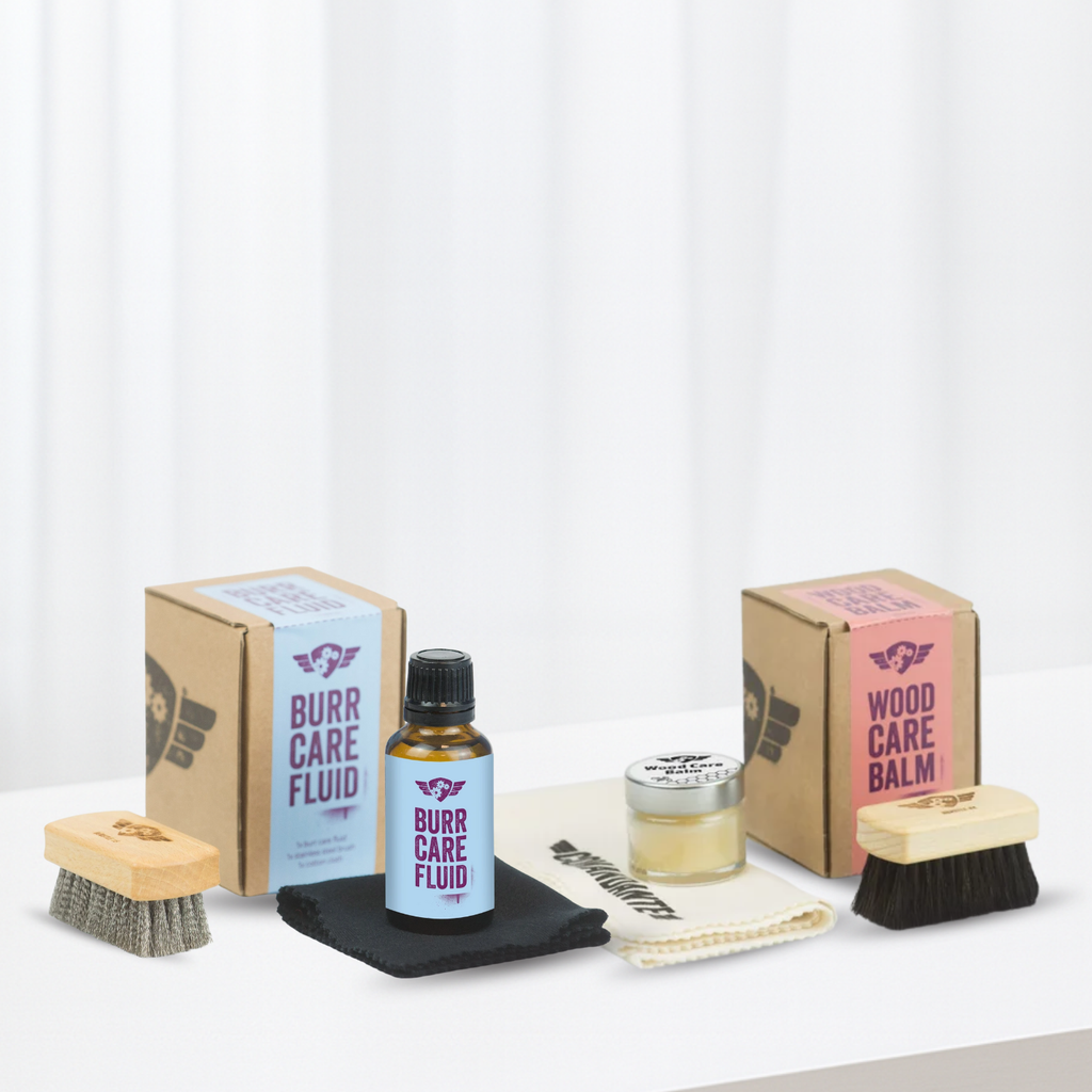 Comandante Burr Fluid & Wood Balm Set