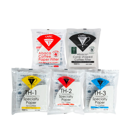 Cafec Abaca Cone Specialty Filter Paper