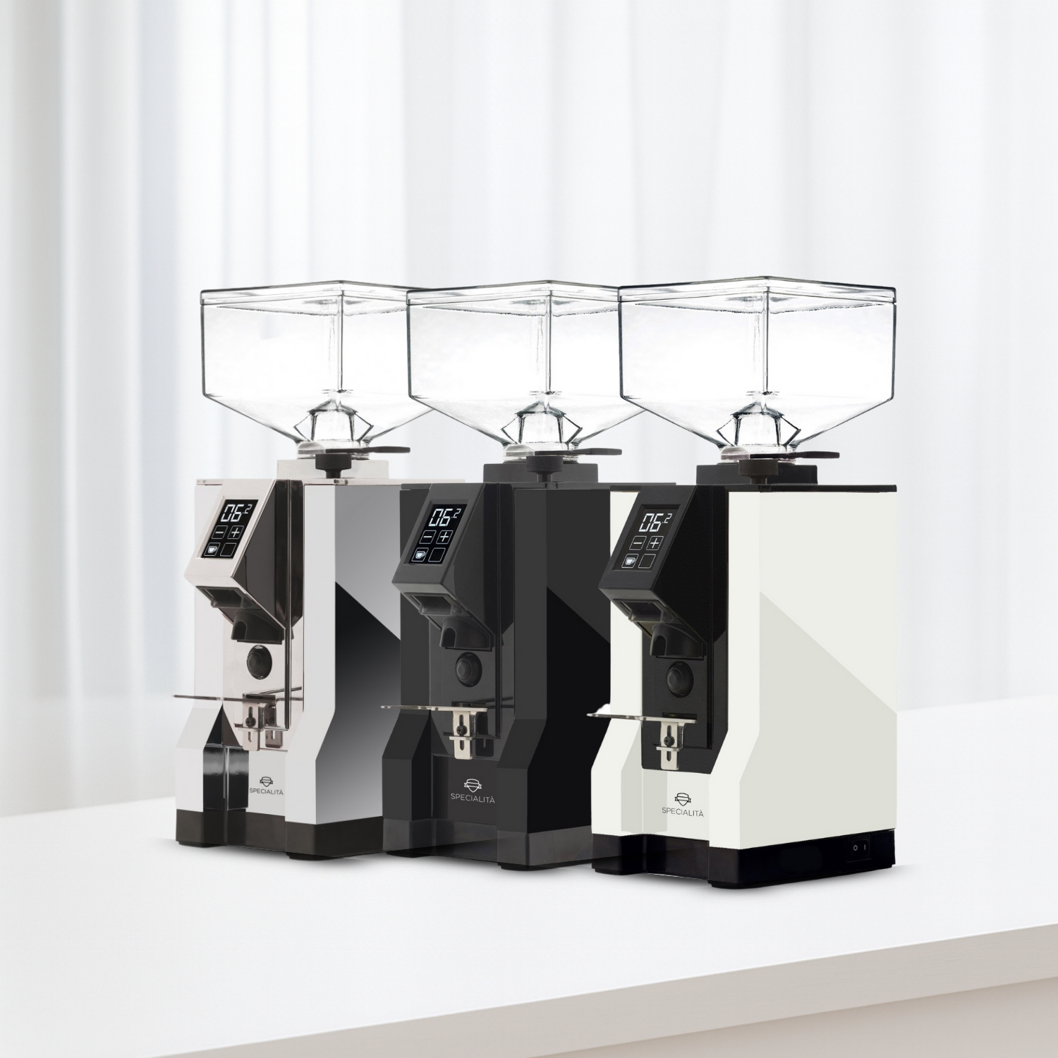 Eureka Mignon Specialita Electronic Stepless Grinder (55mm Flat Burrs)