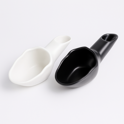 Ceramic Barista Dose and Pour Coffee Bean Scoop