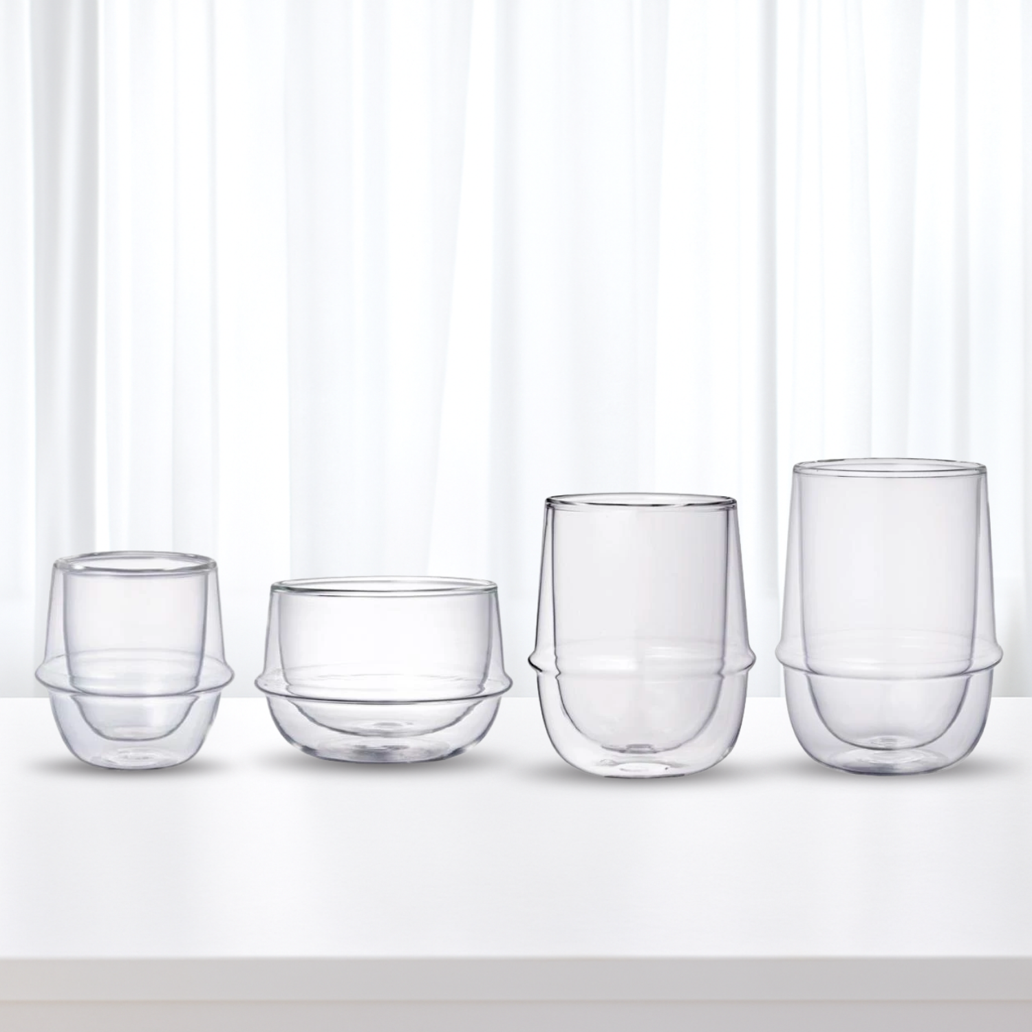 Kinto Kronos Double Walled Cups