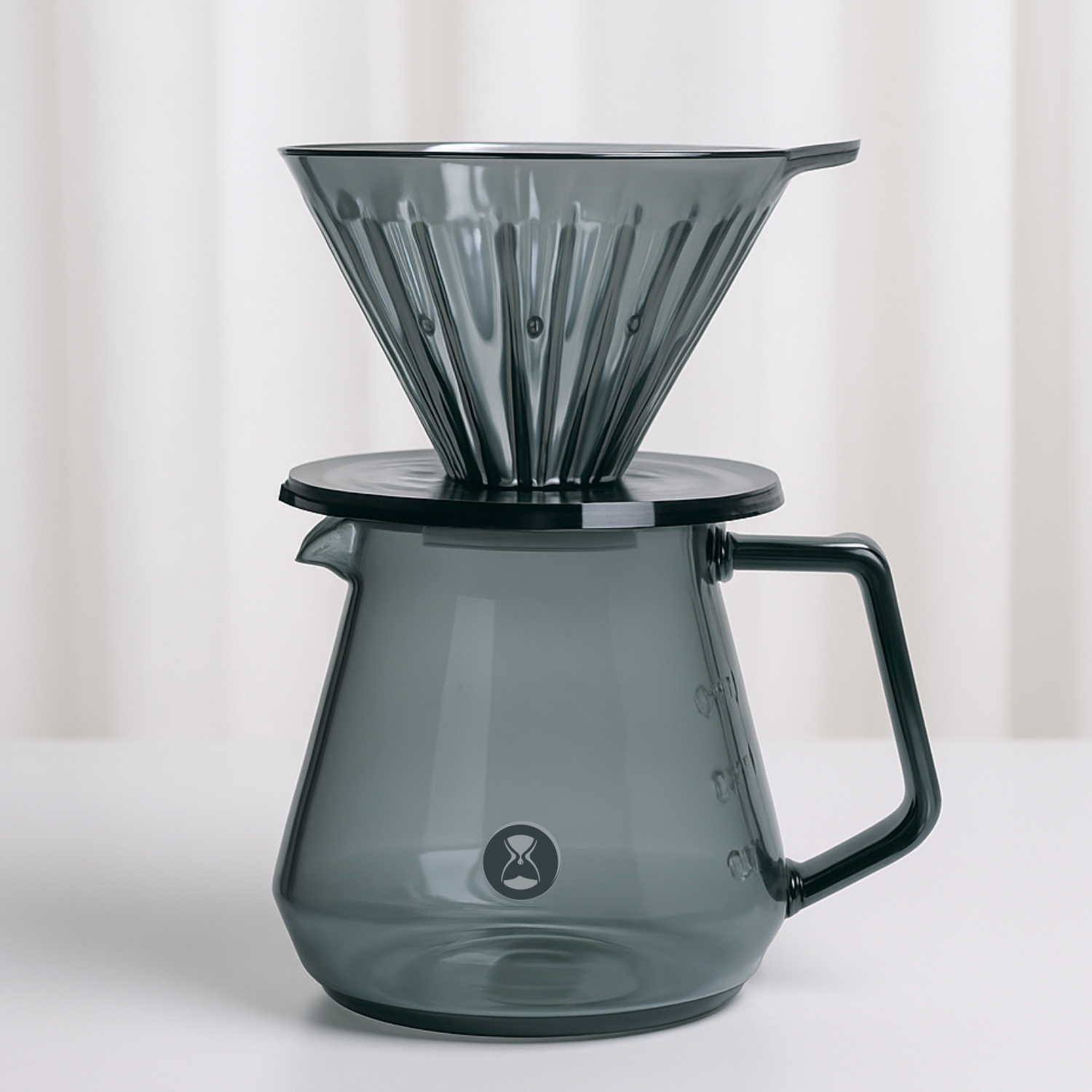 Timemore Crystal Eye Dripper and Carafe Brewing Set