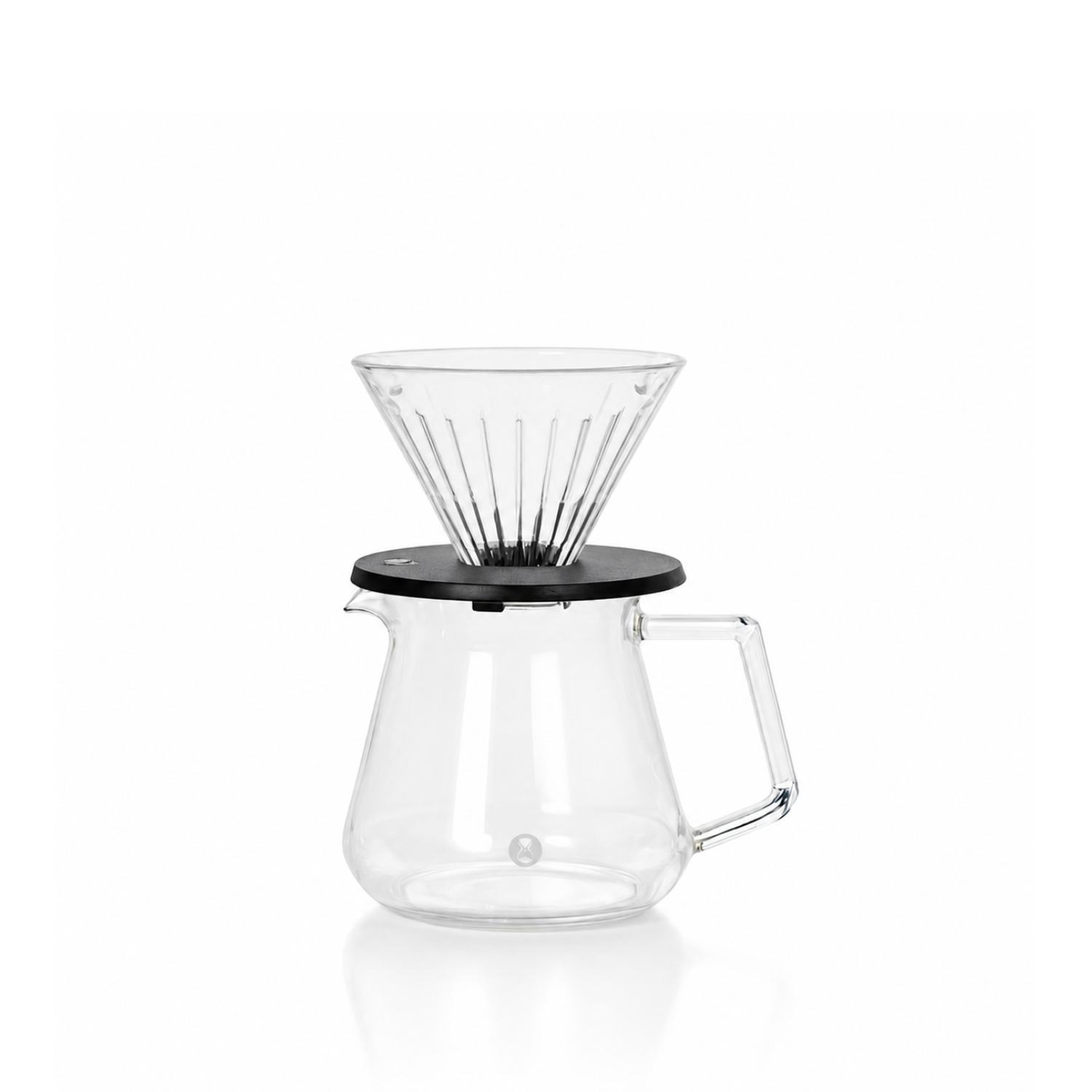 Timemore Crystal Eye Dripper and Carafe Pour Over Brewing Set