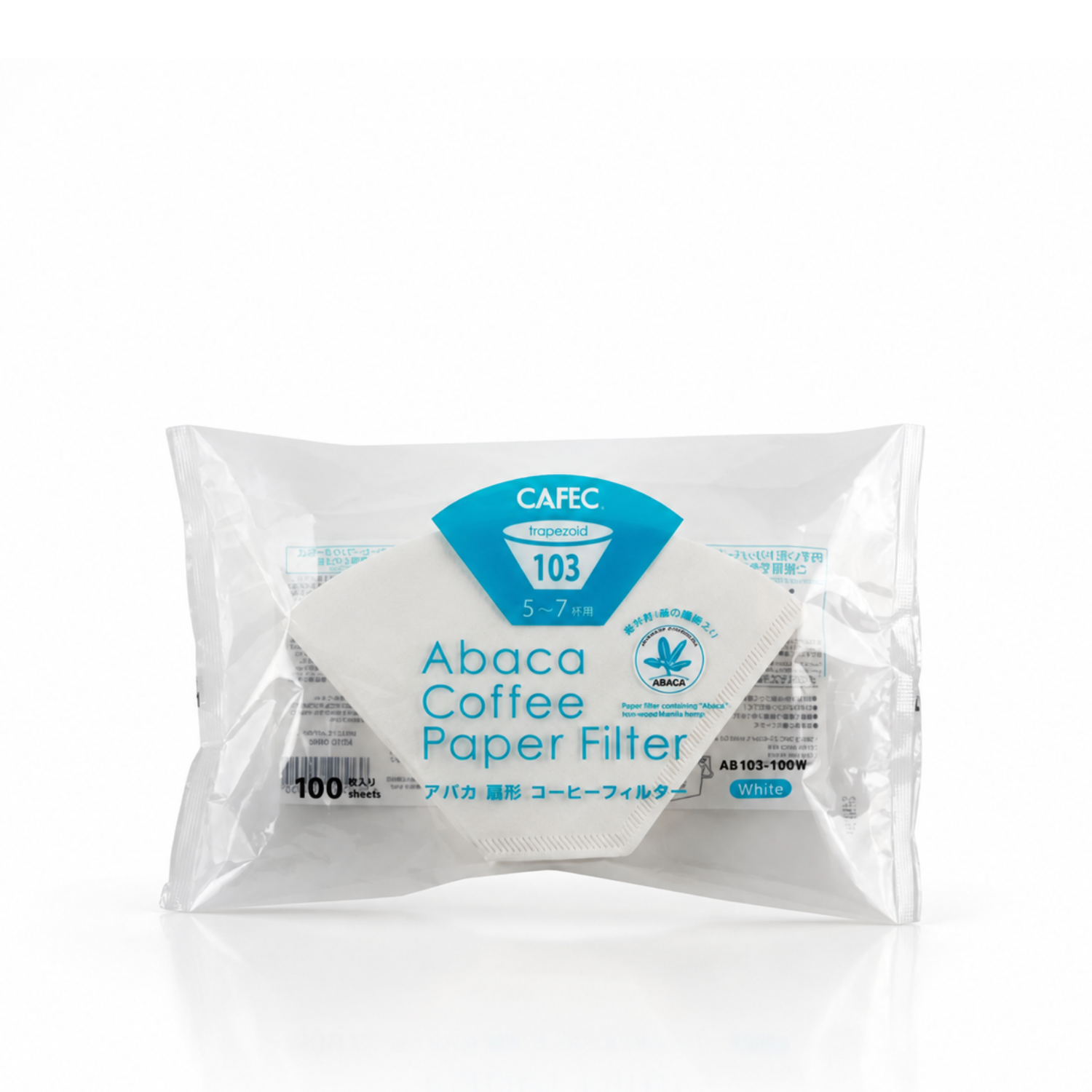 Cafec Abaca Cone Specialty Filter Paper