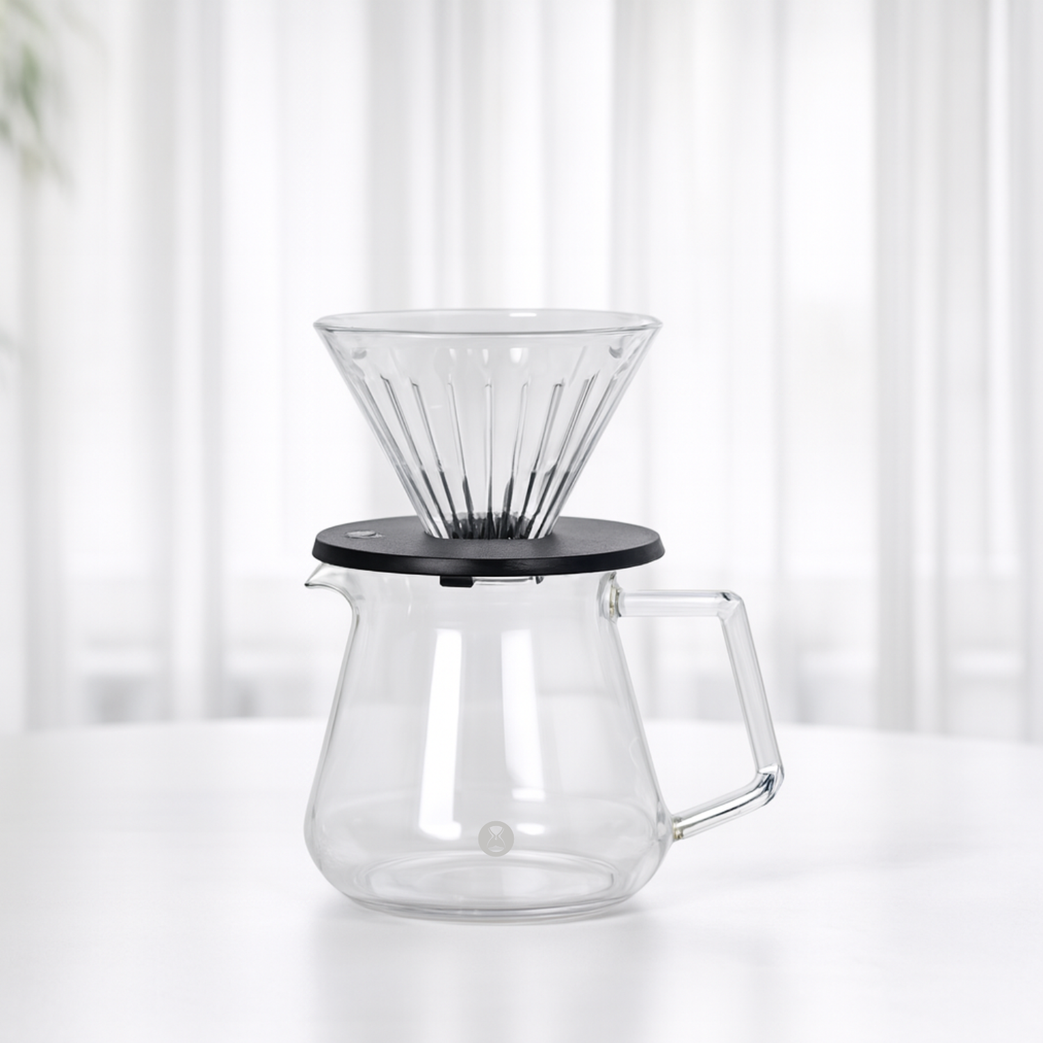 Timemore Crystal Eye Dripper and Carafe Brewing Set
