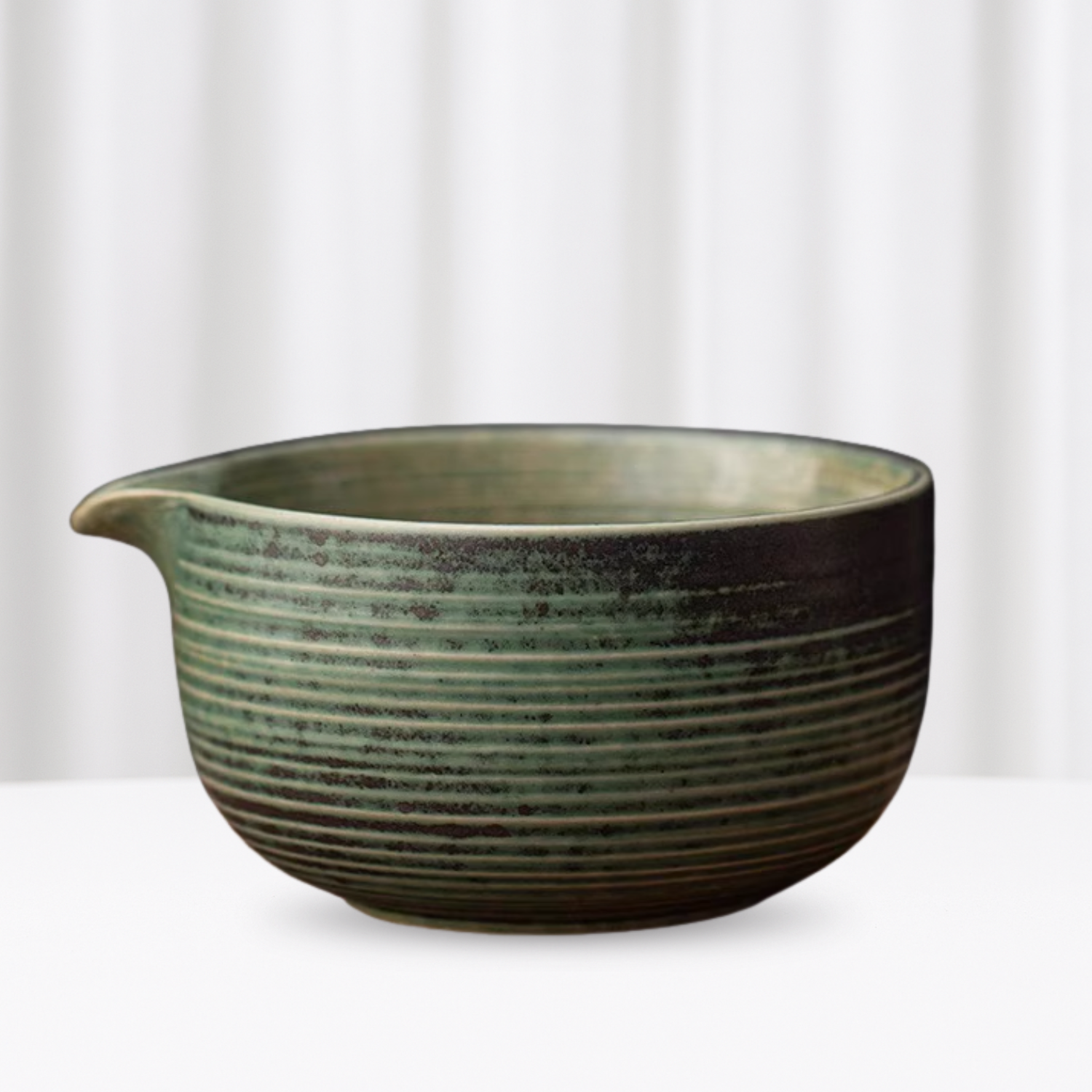 Handcrafted Clay Chawan – Ceremonial Grade Matcha Whisking Bowl