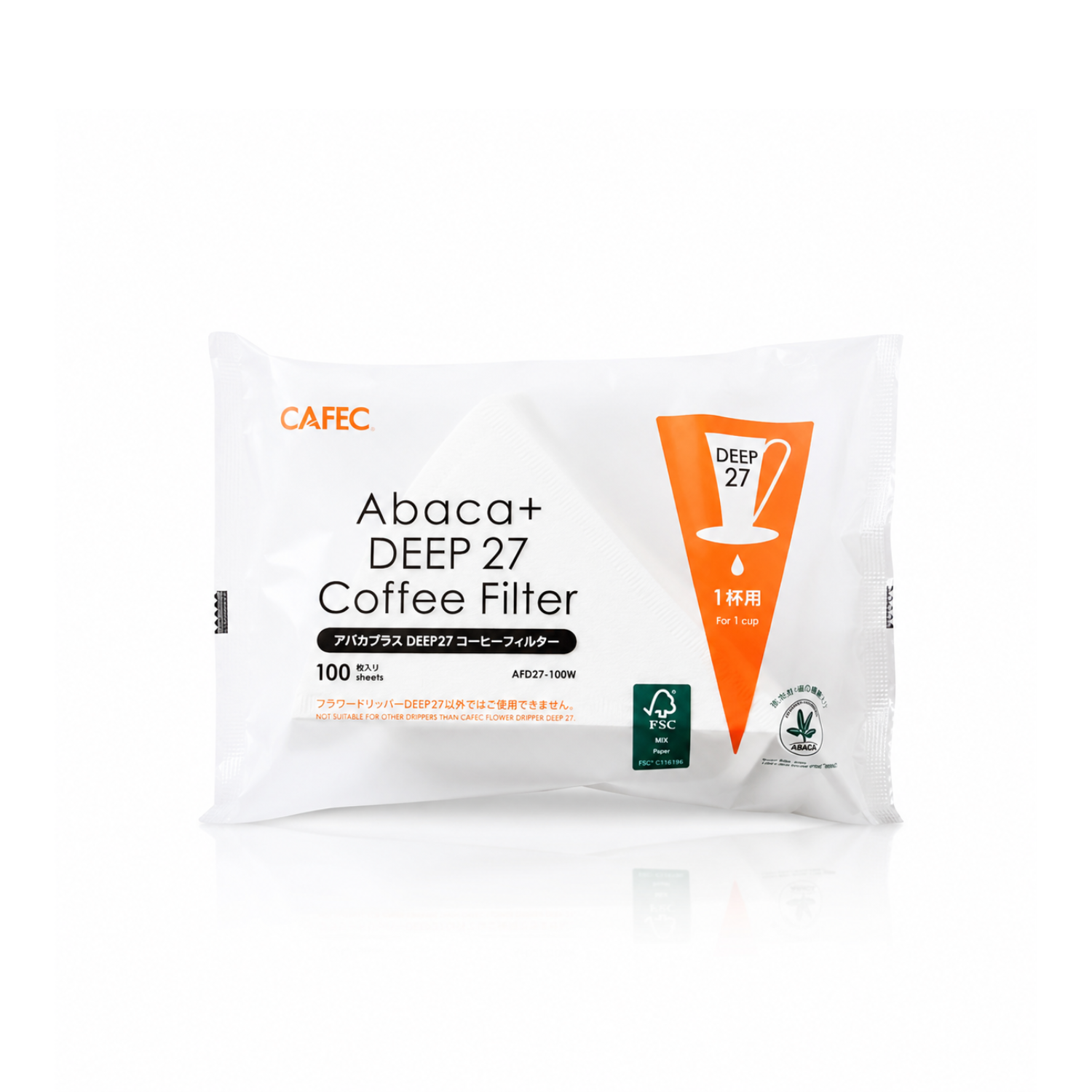 Cafec Abaca Cone Specialty Filter Paper