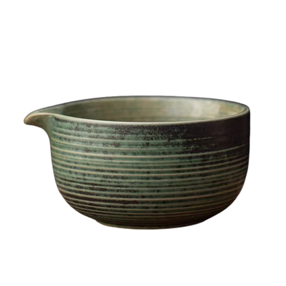 Handcrafted Clay Chawan – Ceremonial Grade Matcha Whisking Bowl