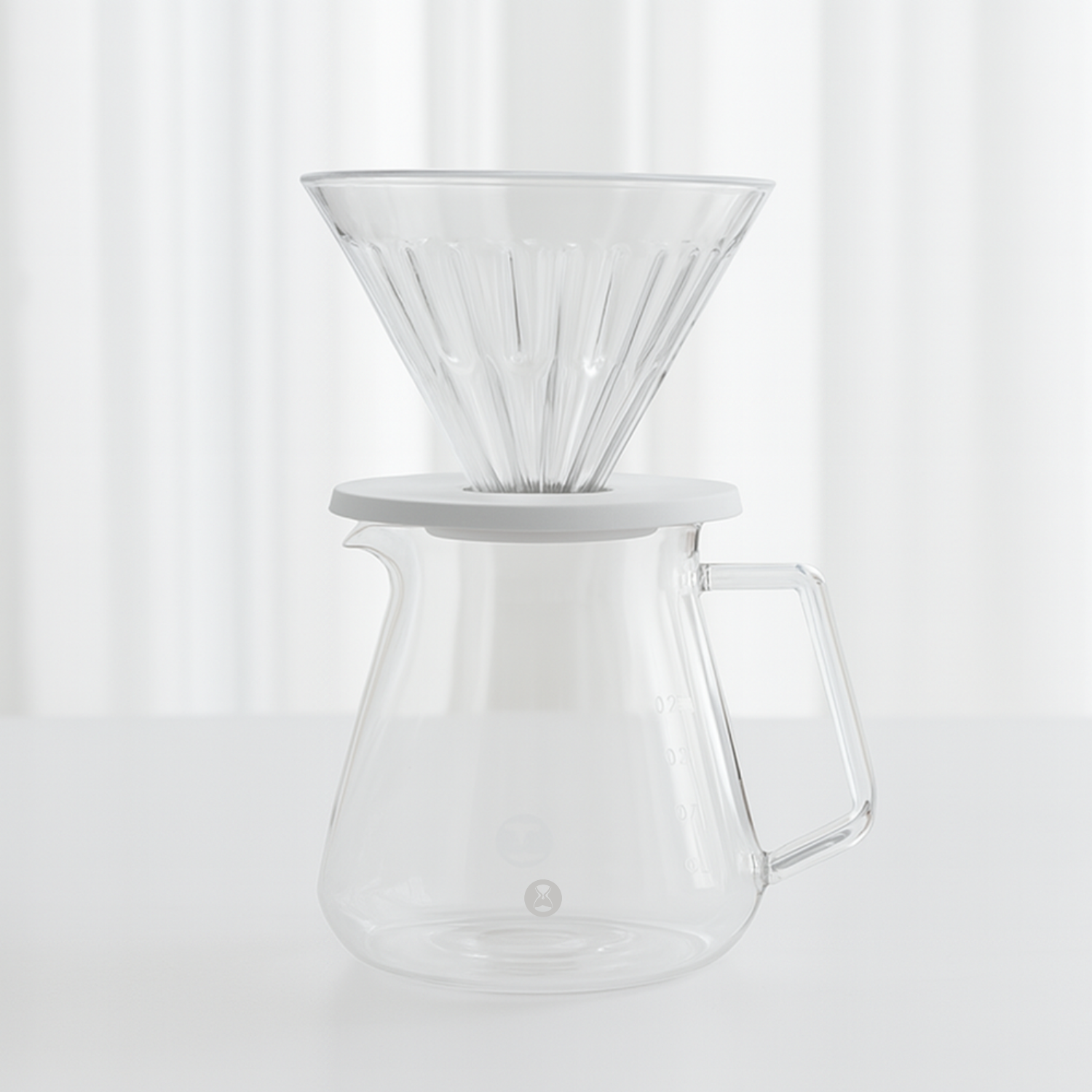 Timemore Crystal Eye Dripper and Carafe Brewing Set