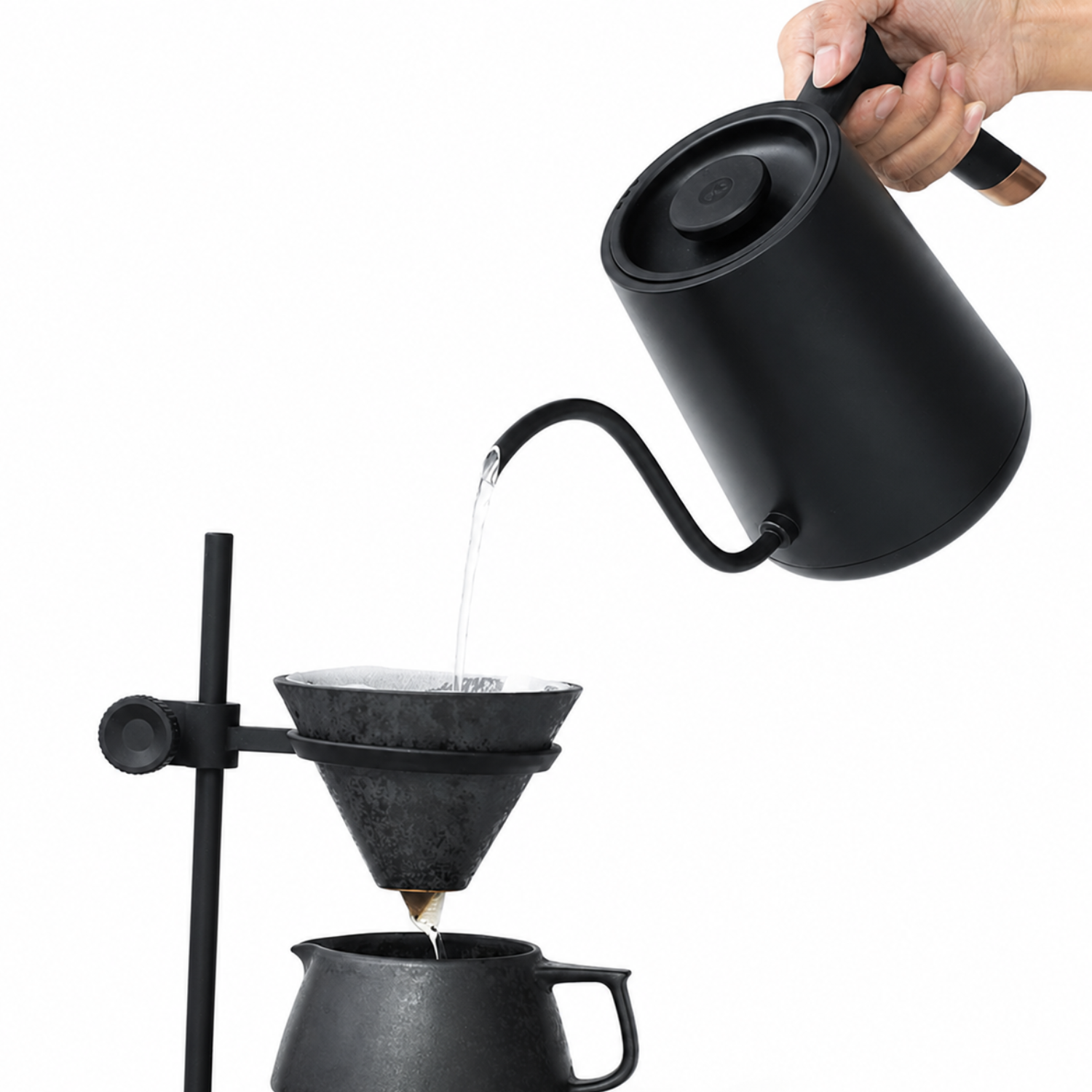 Timemore Pour Over Gooseneck Kettle Collection - Electric Temperature Control Kettle and Mini Hand Drip Kettle