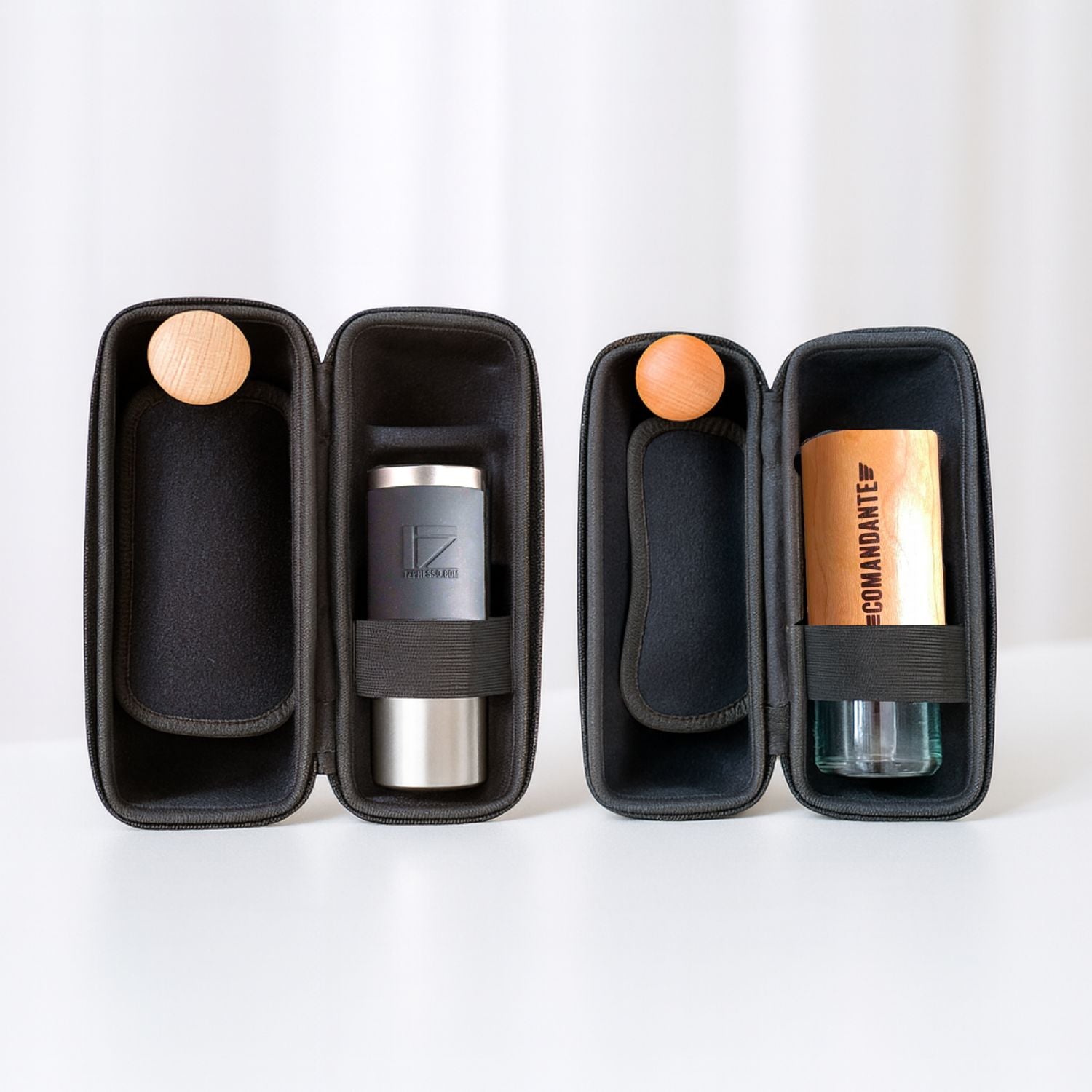 Essential Hand Grinder Cylindrical Protective Case