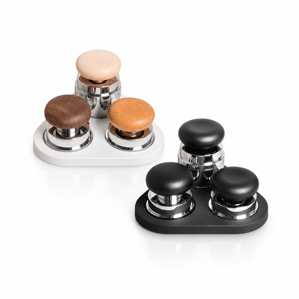 Timemore Pucks Espresso Prep Set - WDT Tool, Distributor and Calibrated Tamper for Puck Preparation