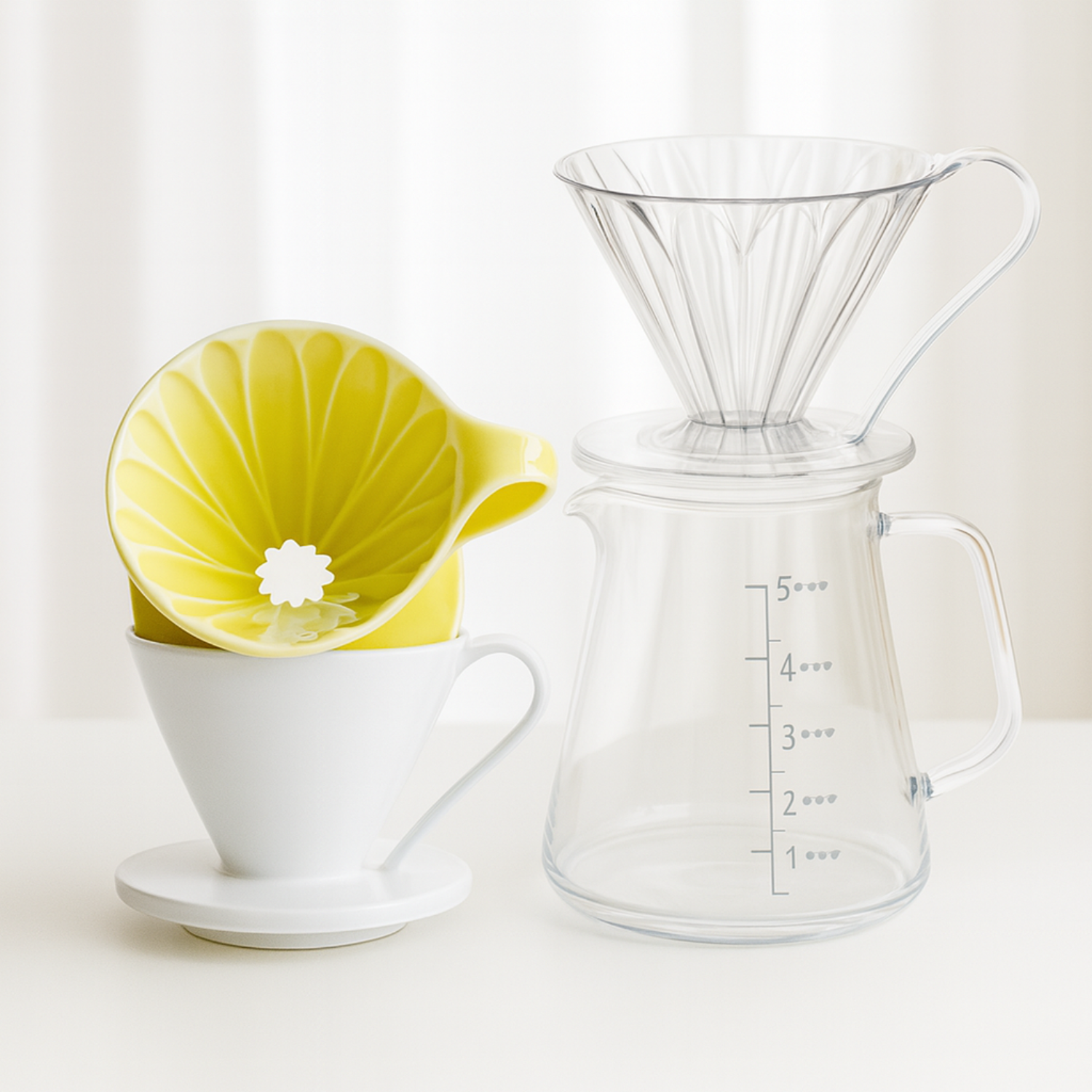 Cafec Flower Dripper & Carafe