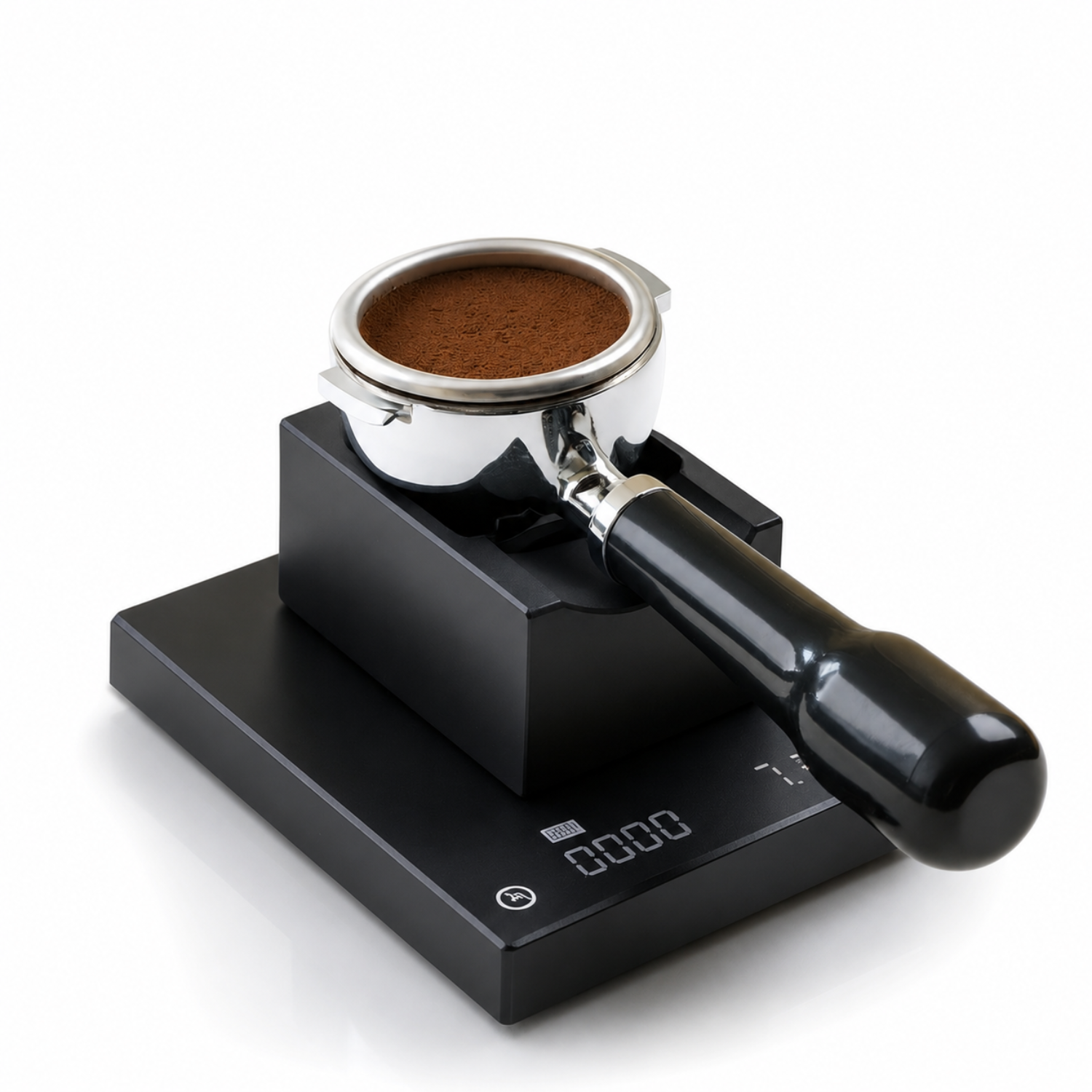Timemore Magic Cube Portafilter Stand - Espresso Dosing, Tamping and Weighing Support Base