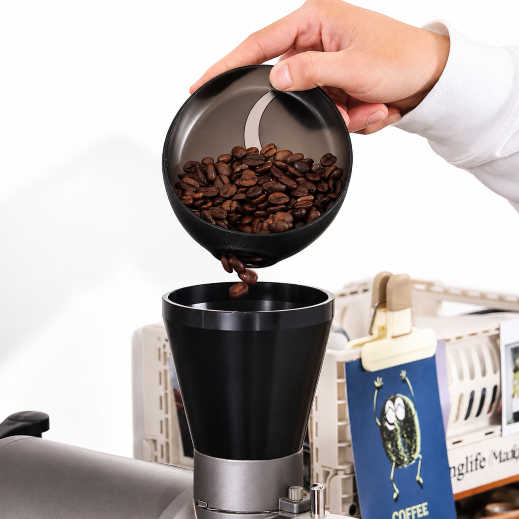 Coffee Bean Sorting And Pouring Tray - Single Dose Grinder Accessory